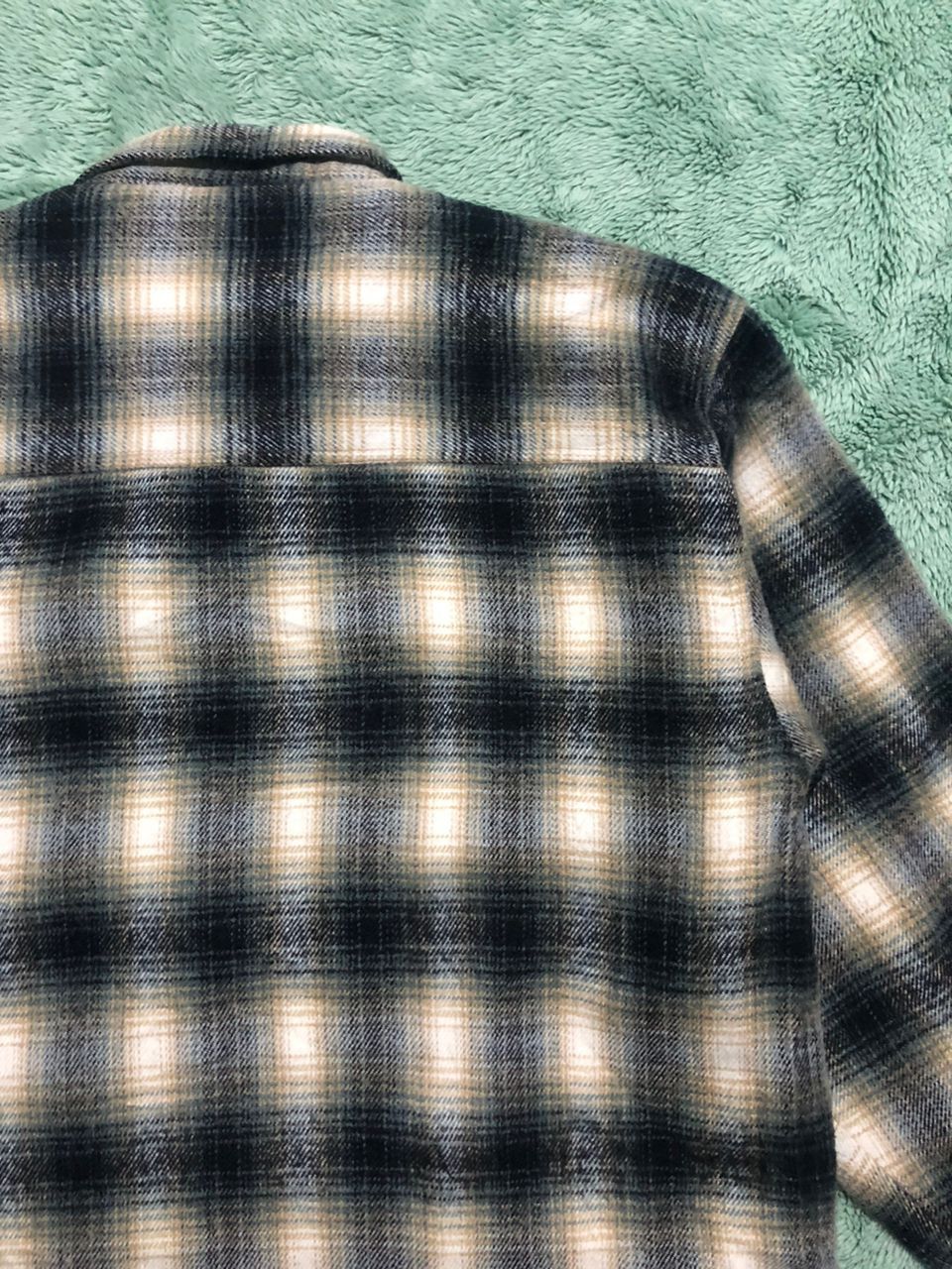 Japanese Brand Vtg Shadows Plaid Machope Mind Flannel Sherpa Lined Jacket Size US L / EU 52-54 / 3 - 9 Thumbnail