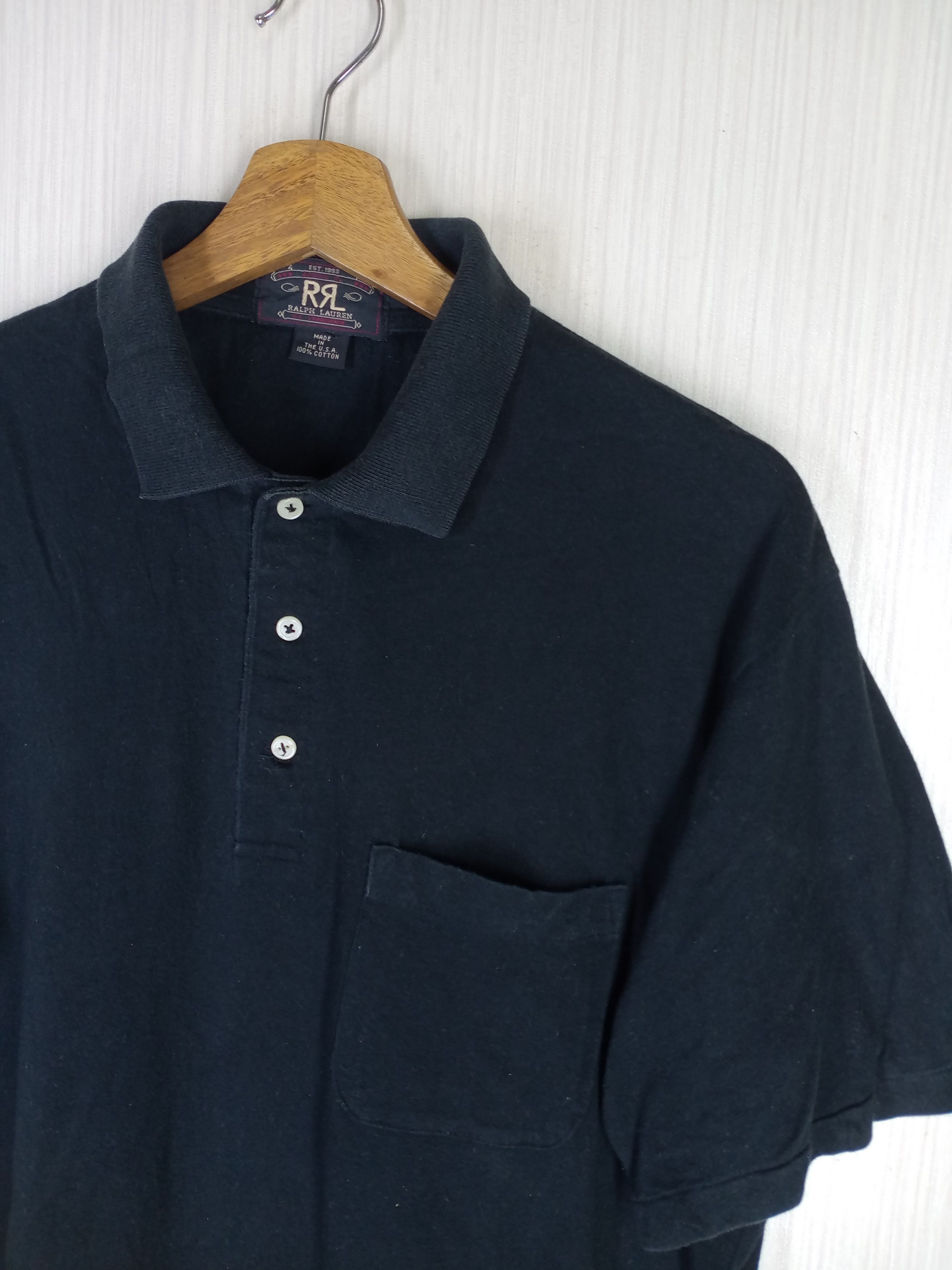 RRL Ralph Lauren Rare Vintage RRL Ralph Lauren Polo Shirt Size US L / EU 52-54 / 3 - 3 Thumbnail