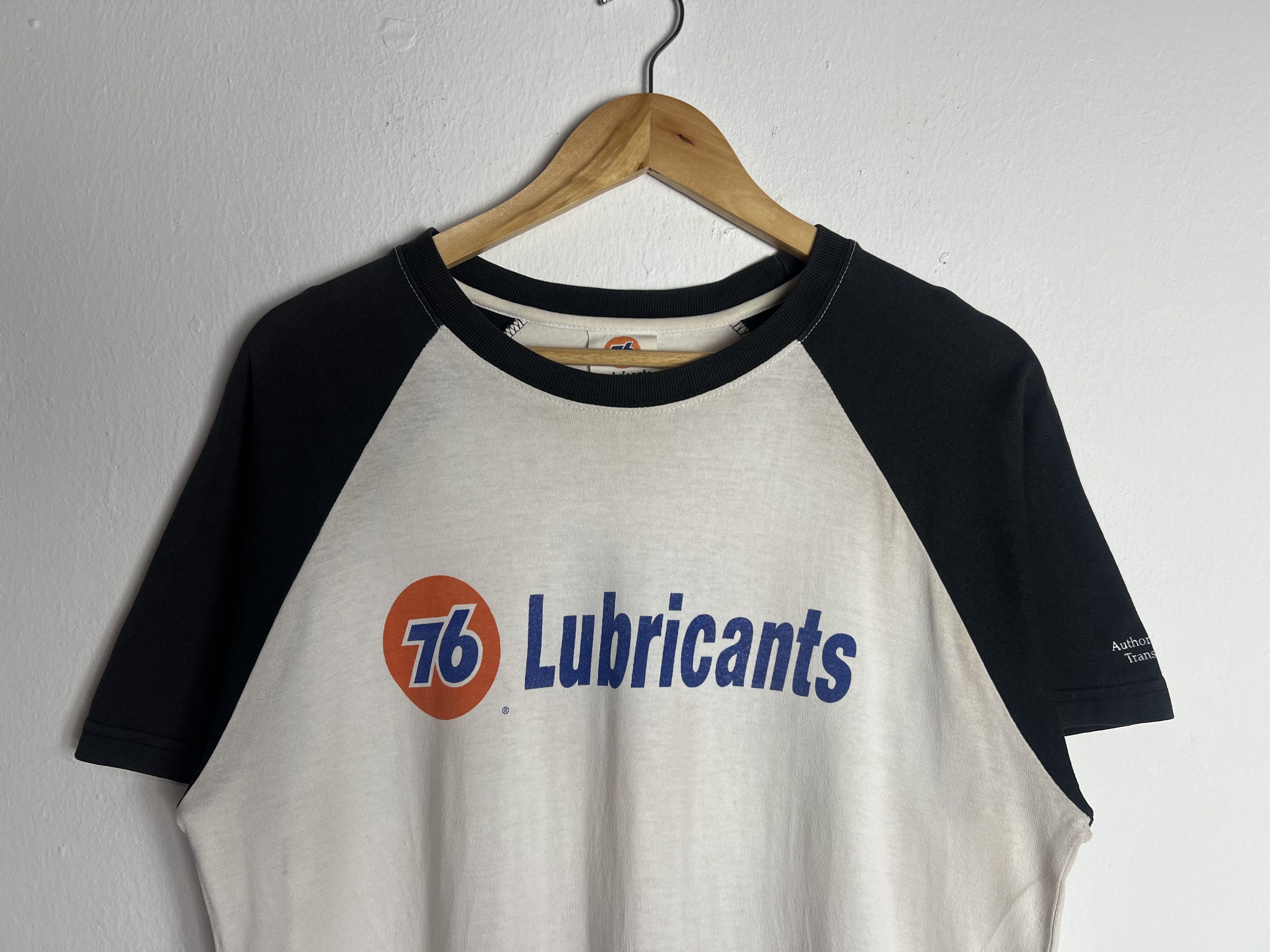 Vintage Vintage Union 76 Lubricants Raglan Tee Size US L / EU 52-54 / 3 - 3 Thumbnail