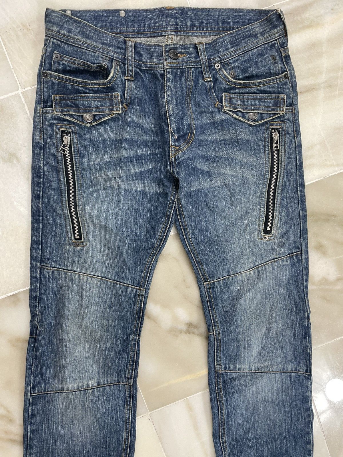 Japanese Brand Edge Rupert Japanese Jeans Multipocket Size US 31 - 3 Thumbnail