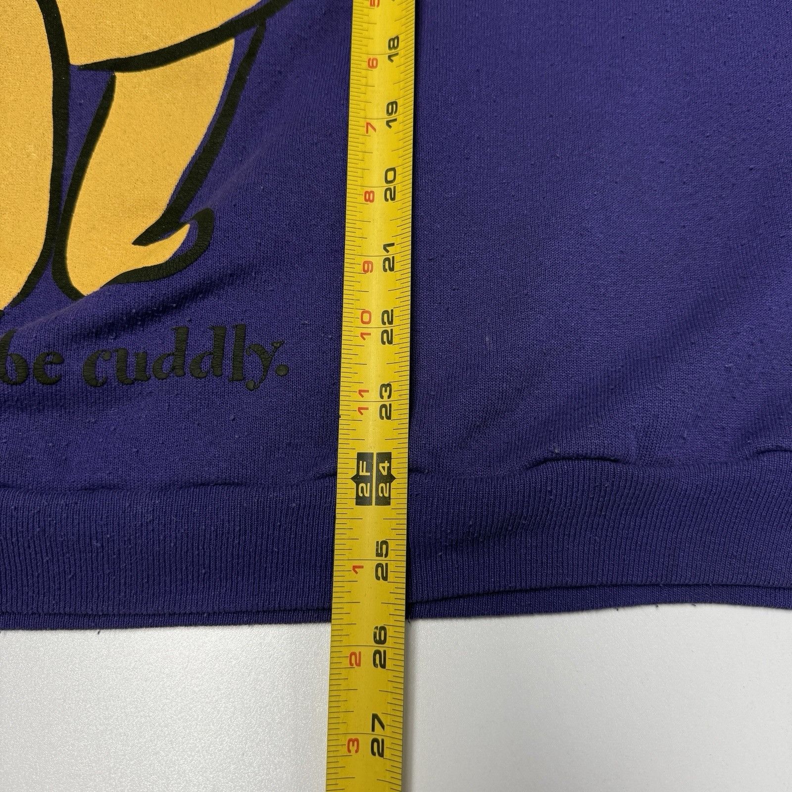 Disney Vintage Winnie The Pooh Sweatshirt Oversized L Purple Crew N Size US L / EU 52-54 / 3 - 15 Thumbnail