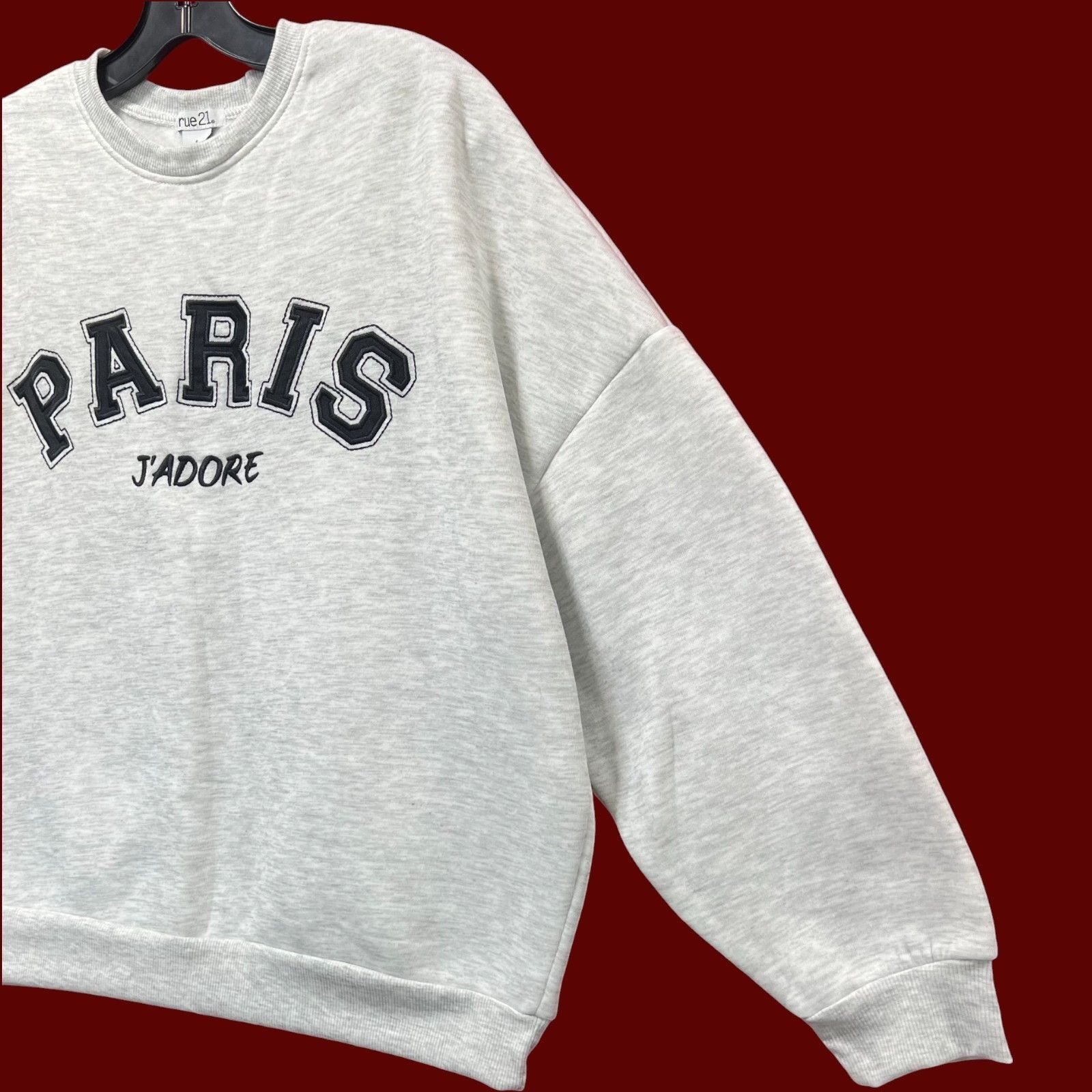 rue21 Rue 21 - Women's Long Sleeve Sweater - Gray - Small Size S / US 4 / IT 40 - 13 Thumbnail