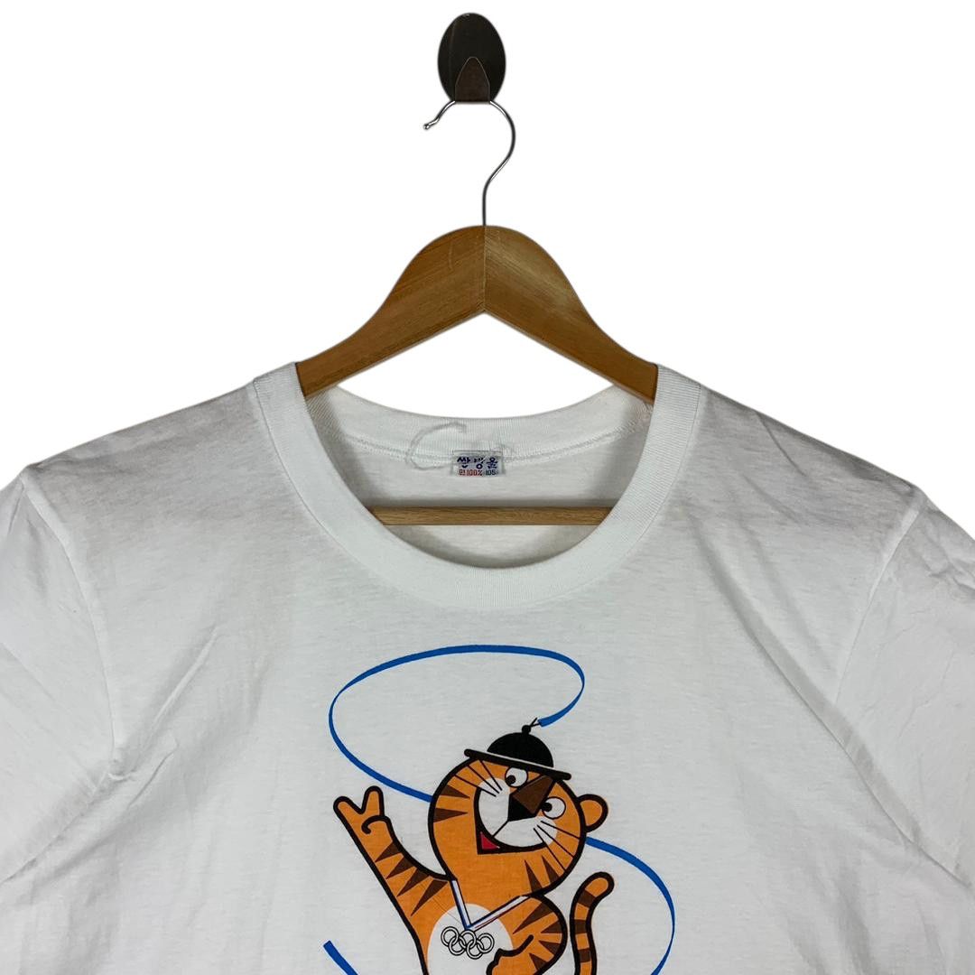 Other Vintage OLYMPICS SEOUL KOREA 1988 printed logo tee Size US M / EU 48-50 / 2 - 2 Thumbnail