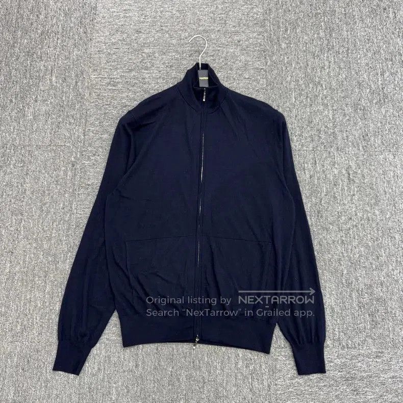 Loro Piana Solid Zip Wool Jacket.
