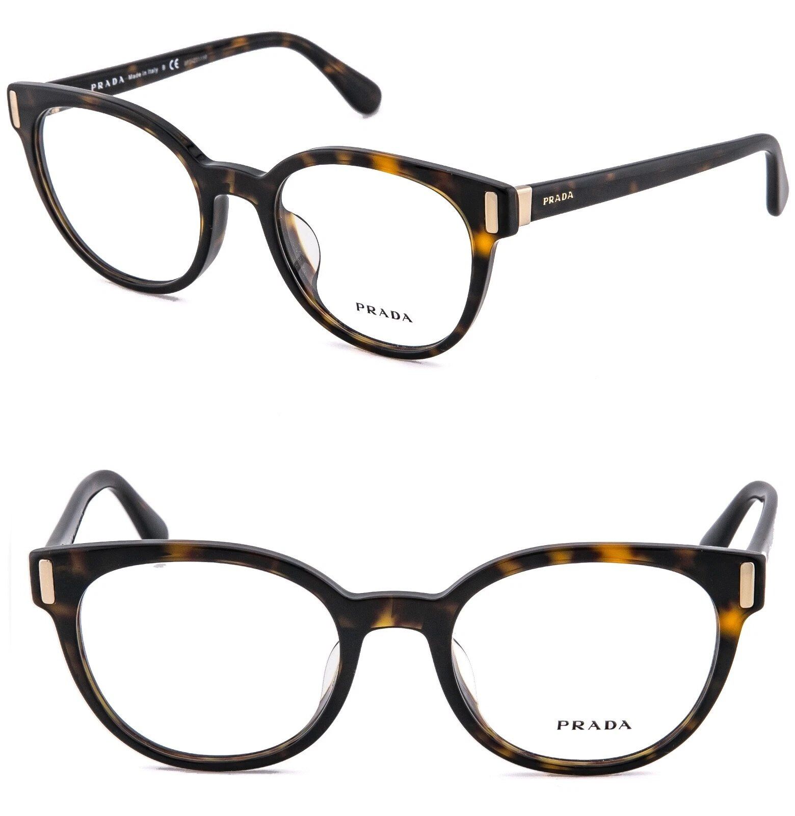Prada PRADA 06T JOURNAL PR06TV Brown Eyeglasses Optical Frame Size ONE SIZE - 1 Thumbnail