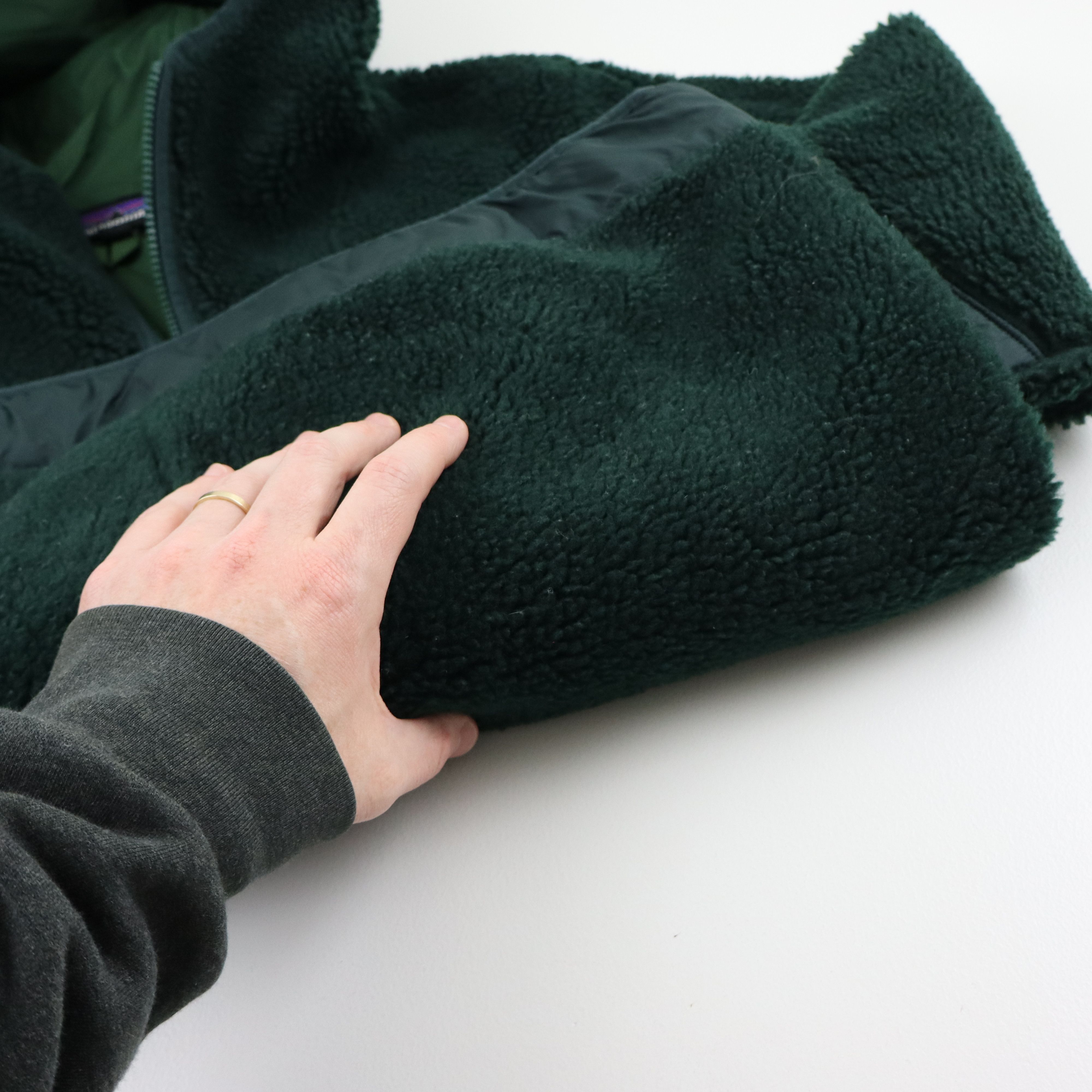 Arc'teryx × Patagonia Y2K Patagonia Rhythm Deep Pile Retro X Fleece Hoody Jacket Size US M / EU 48-50 / 2 - 7 Thumbnail