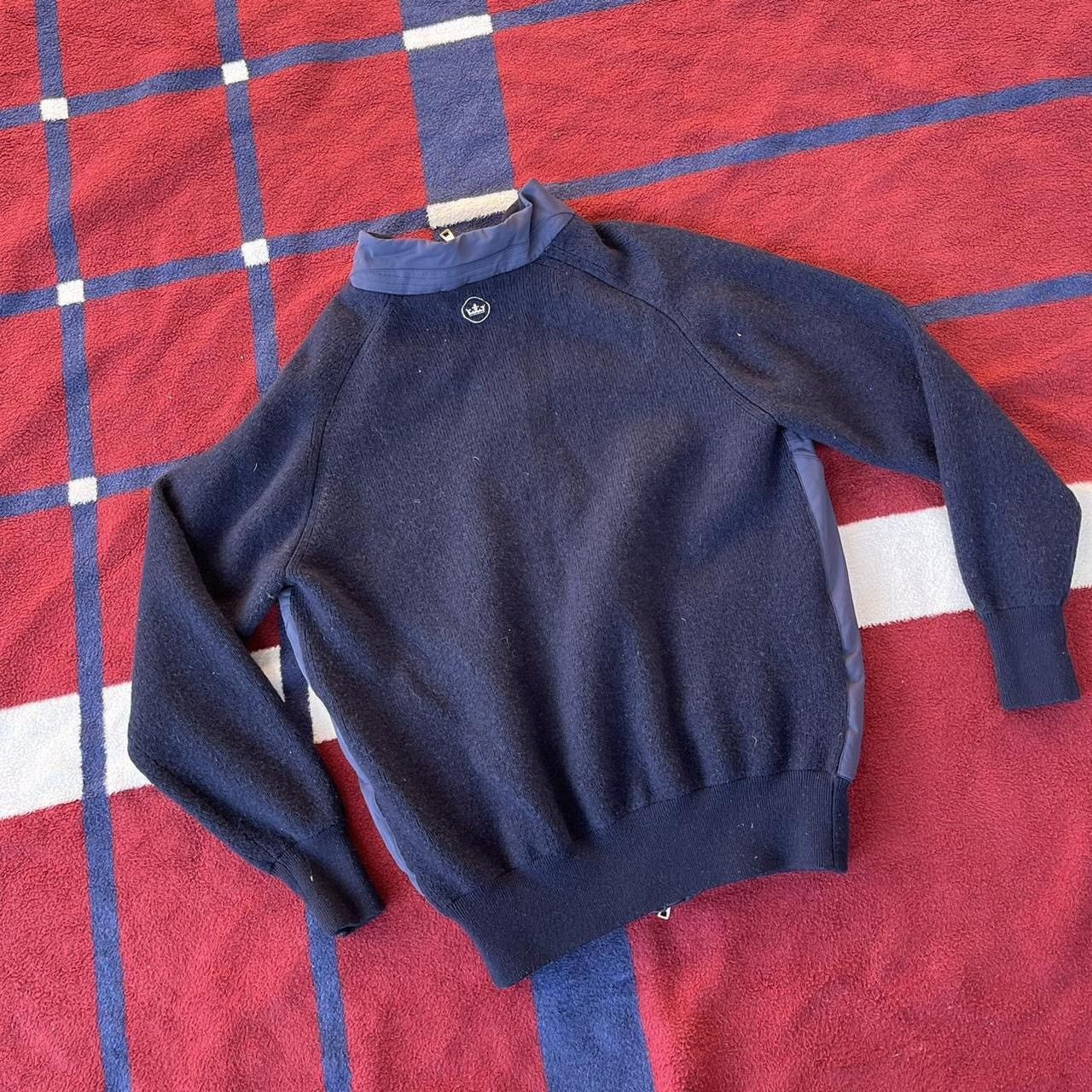 Peter Millar Peter Millar quilted Crown Elite navy blue sweater Jacket Size US L / EU 52-54 / 3 - 2 Thumbnail