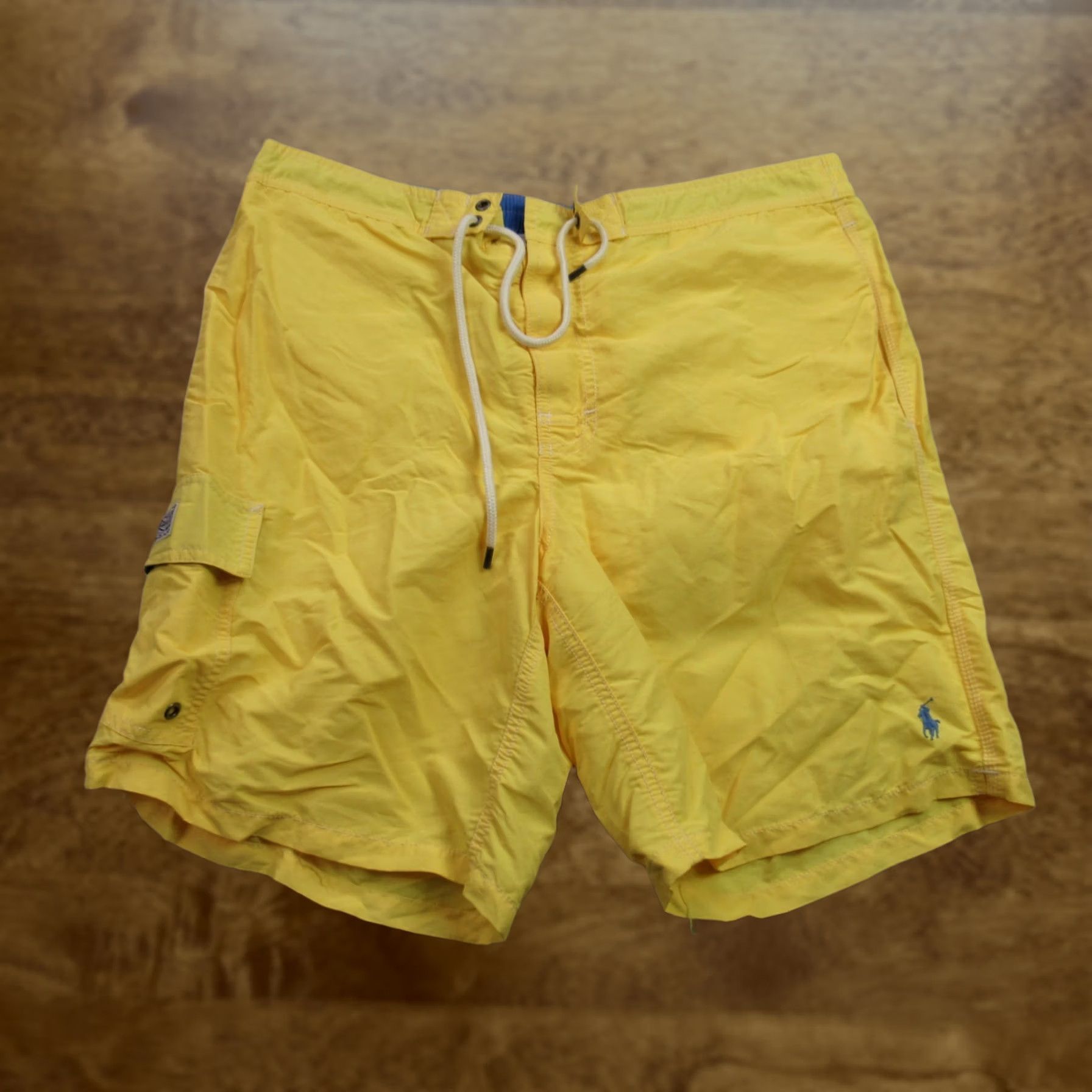Polo Ralph Lauren Polo Ralph Lauren Shorts Mens Large Board Swimwear Lightweight Yellow Swim Size US L / EU 52-54 / 3 - 1 Thumbnail