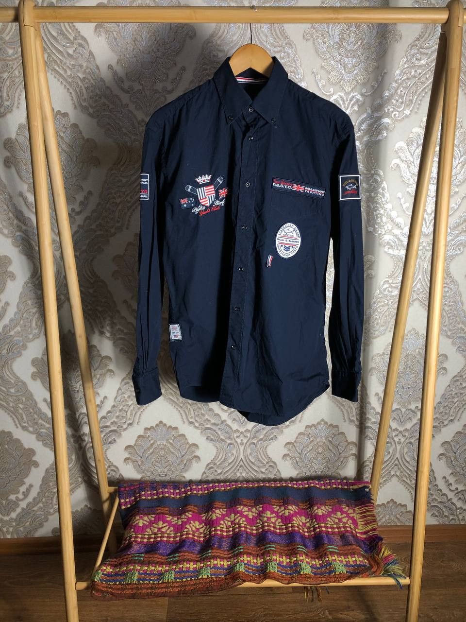Paul & Shark Vintage Paul & Shark Yachting Designer Casual Shirt 90s Size US L / EU 52-54 / 3 - 1 Thumbnail