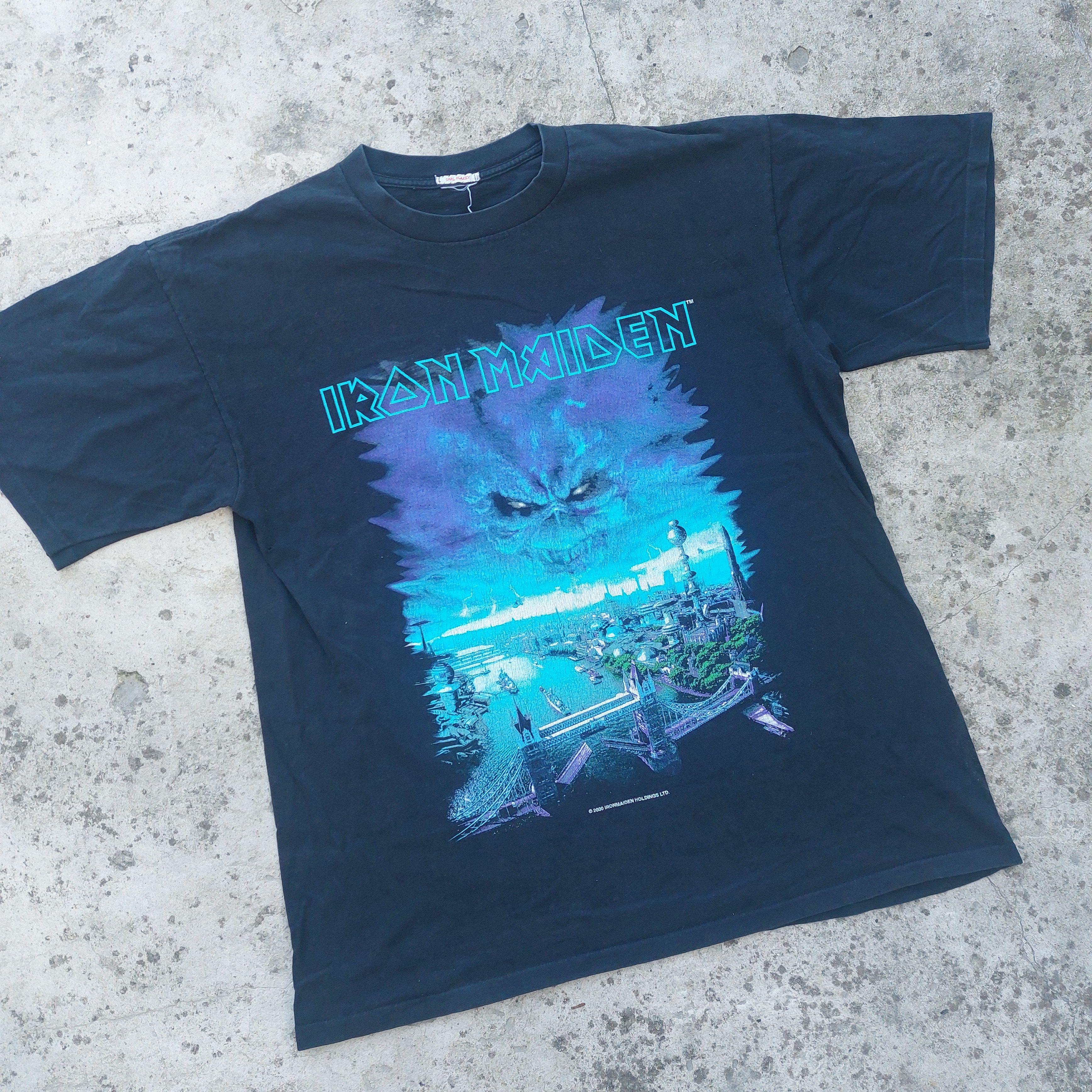 Band Tees × Iron Maiden × Vintage iron maiden brave new world 2000 vintage tshirt Size US XL / EU 56 / 4 - 3 Thumbnail