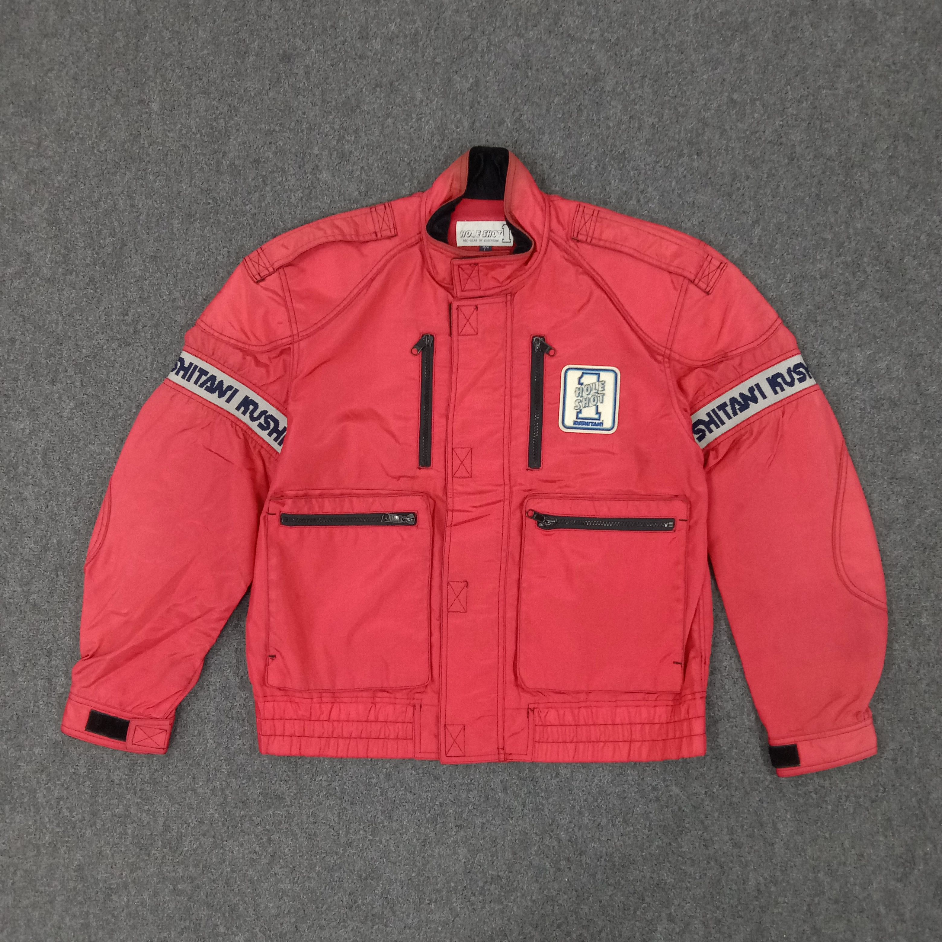 Japanese Brand × Vintage Kushitani Hole Shot 1 Japanese Motorsports Jacket Size US M / EU 48-50 / 2 - 4 Thumbnail