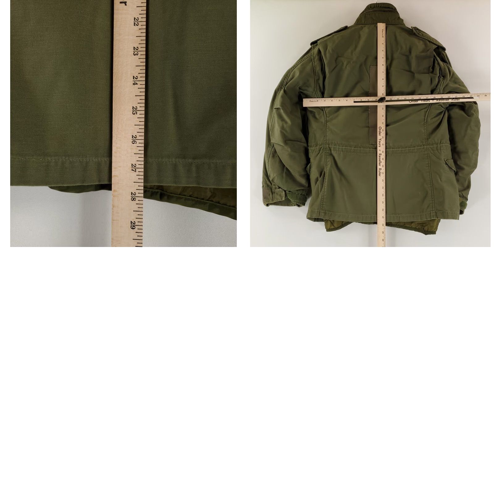 Alpha Industries VINTAGE Alpha Industries US Army M65 Jacket Green VTG 70s Vietnam w/ Liner Mens S Short Green Military Jacket Mens S Green VTG 70s Vietnam Size US 29 - 9 Thumbnail