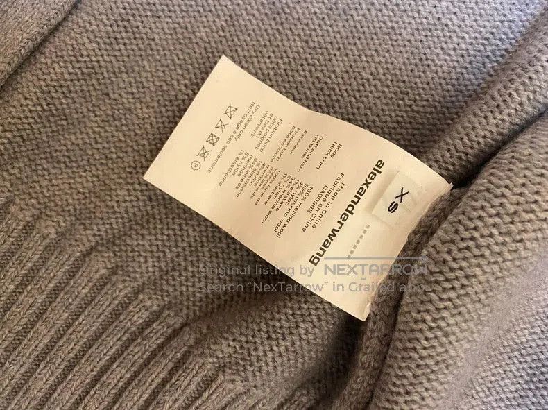 Alexander Wang Alexander Wang Wool Horn Button Cardigan XS. Size US XS / EU 42 / 0 - 7 Thumbnail