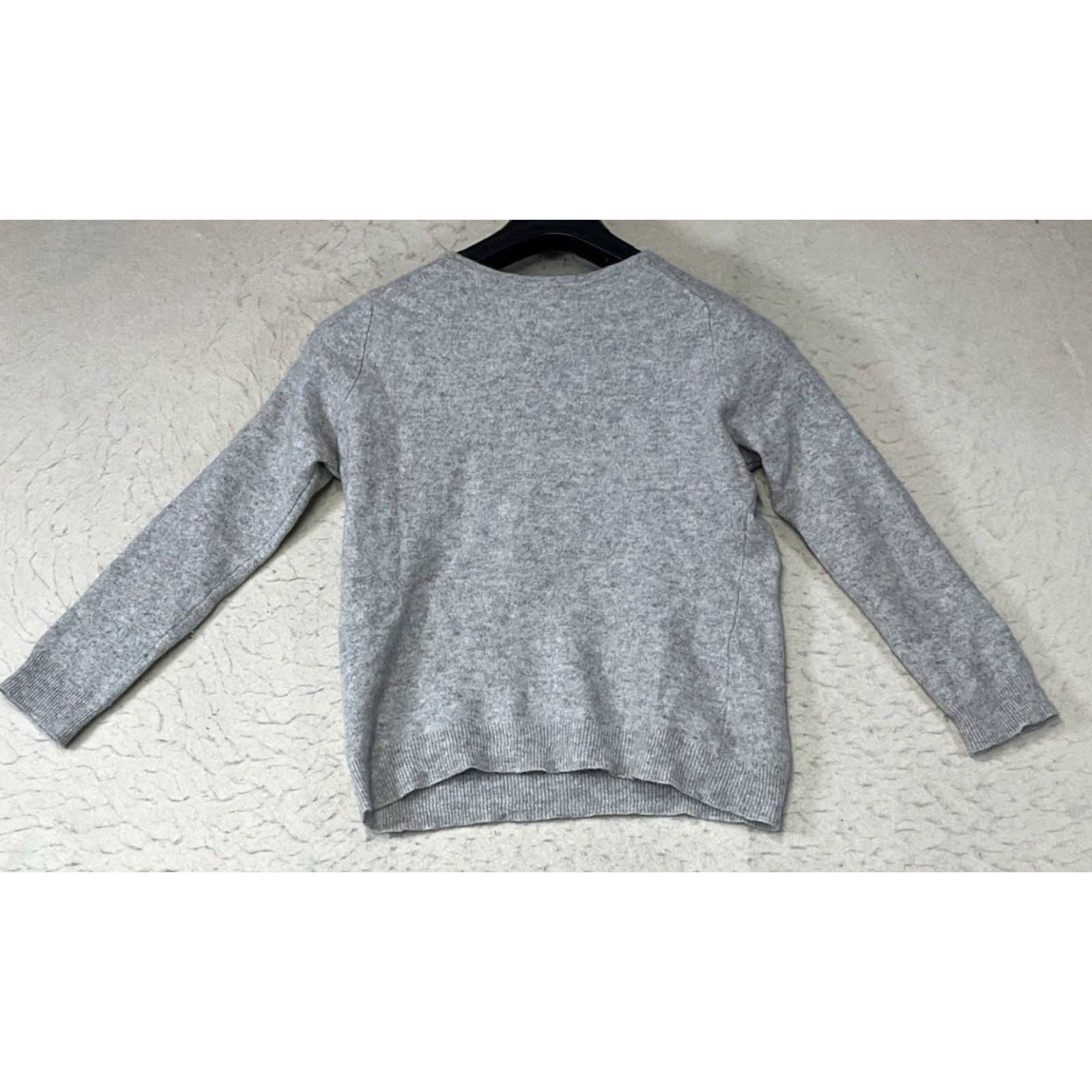 Charter Club Charter Club Sweater Crewneck 100% Cashmere Gray Small Women's Pullover Knit Crew Neck Casual Regular Fit Size S / US 4 / IT 40 - 2 Thumbnail