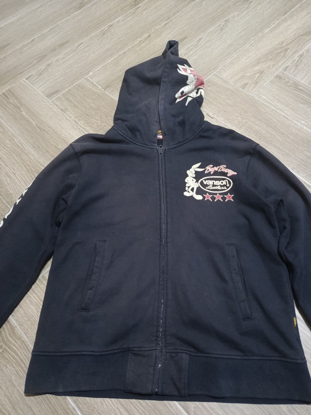 Vanson Leathers Vanson X Looney Tunes Hoodie Zipper Size US XXL / EU 58 / 5 - 3 Thumbnail