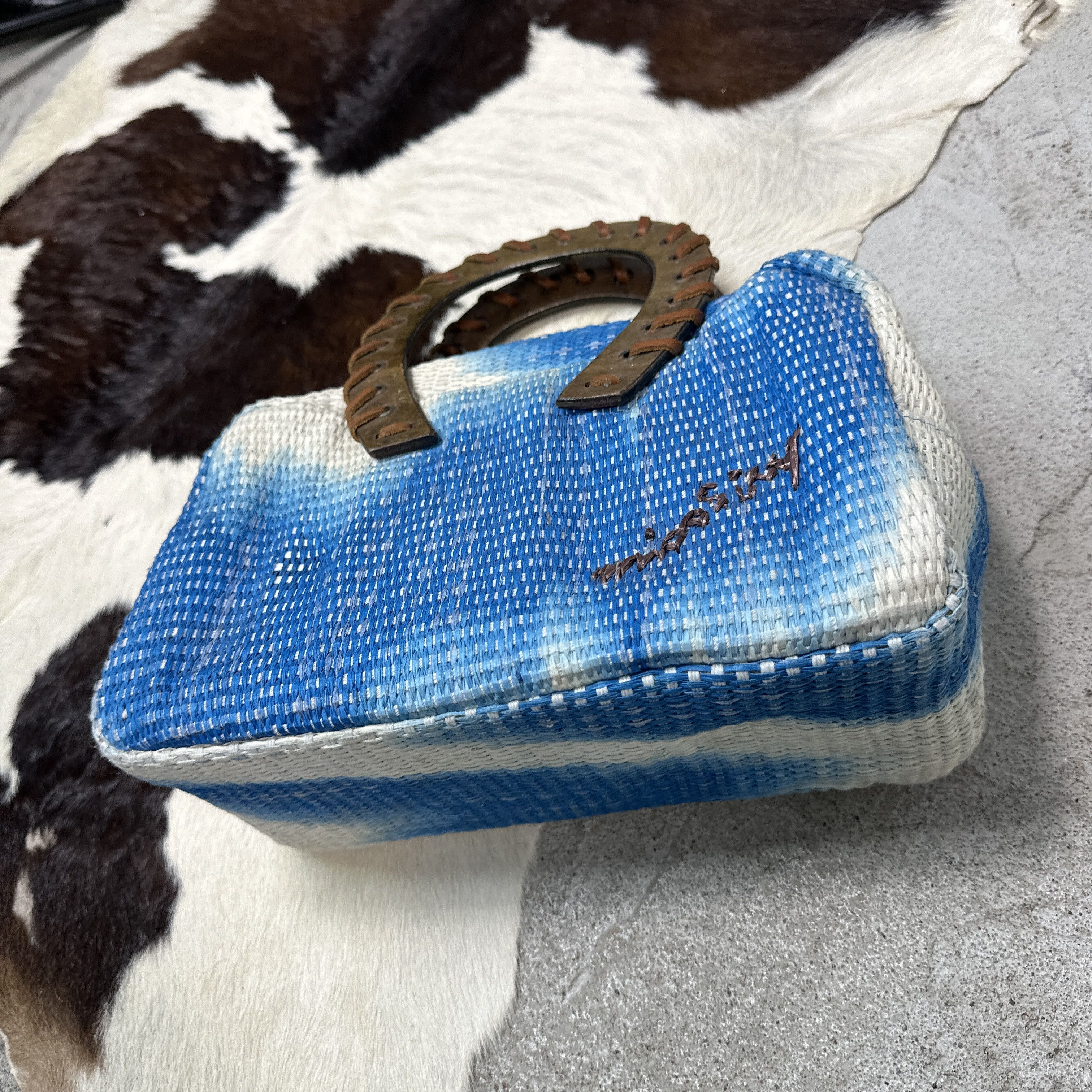 Miss Sixty Vintage Beach Summer Vibes Braided Miss Sixty Hand Bag Y2K Size ONE SIZE - 5 Thumbnail