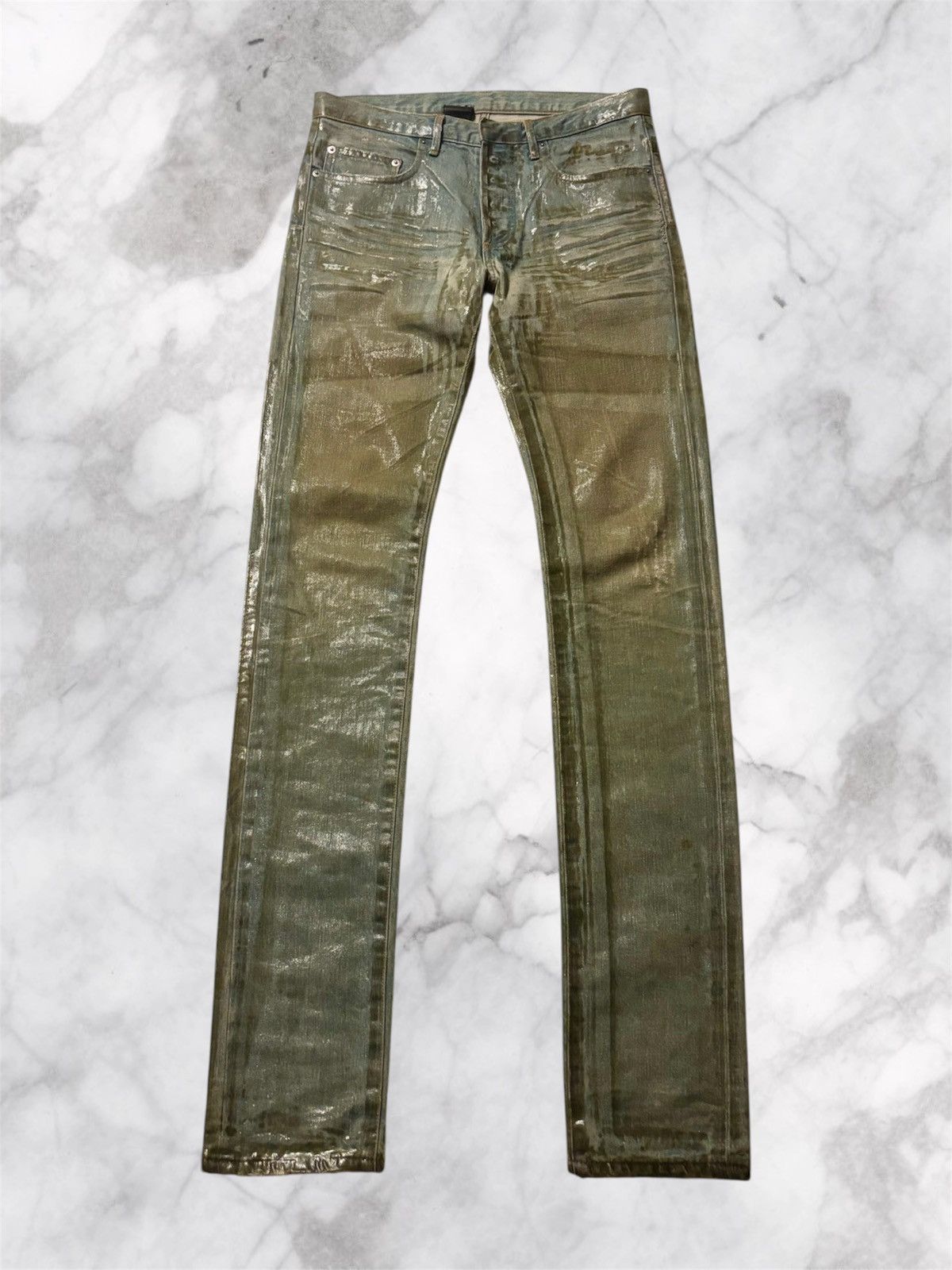 Other Myuglyfantasy Waxed Flared Denim | Grailed