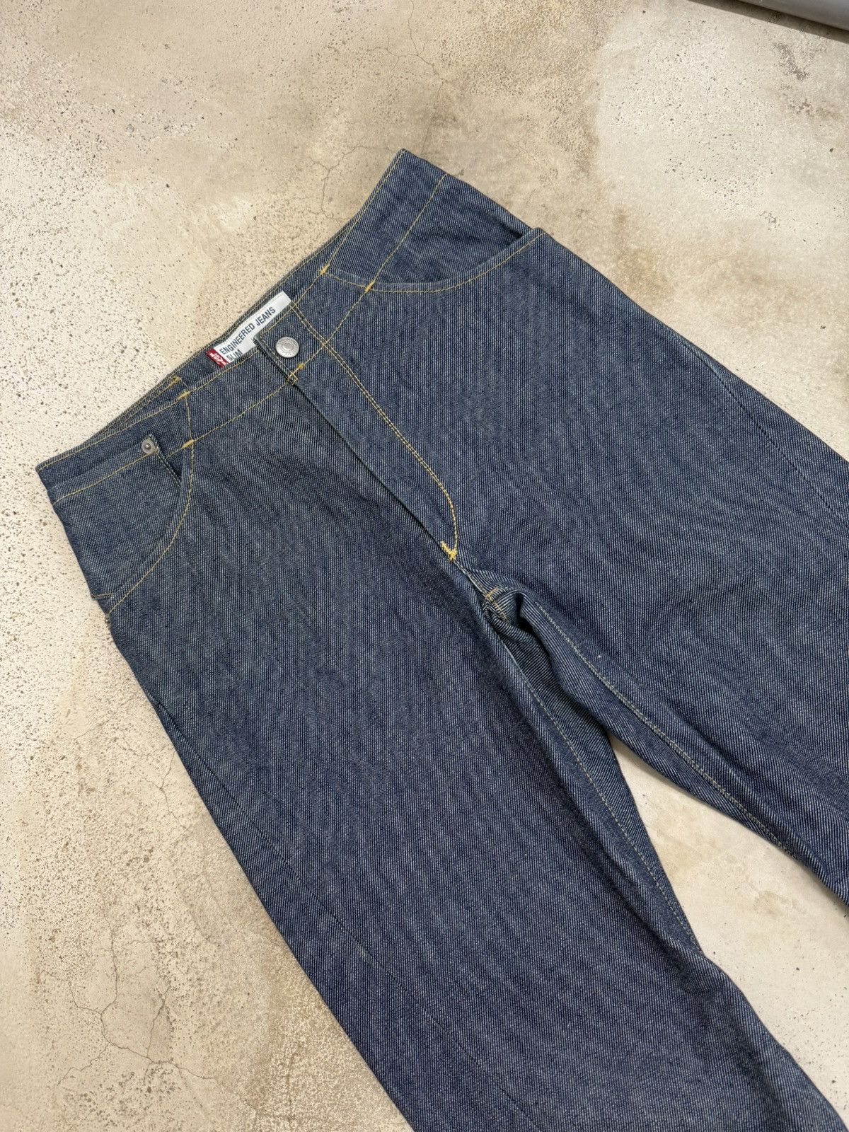 Levi's Levis Engineered Jeans Slim Unisex Denim Pants Size 25" / US 0 / IT 36 - 3 Thumbnail