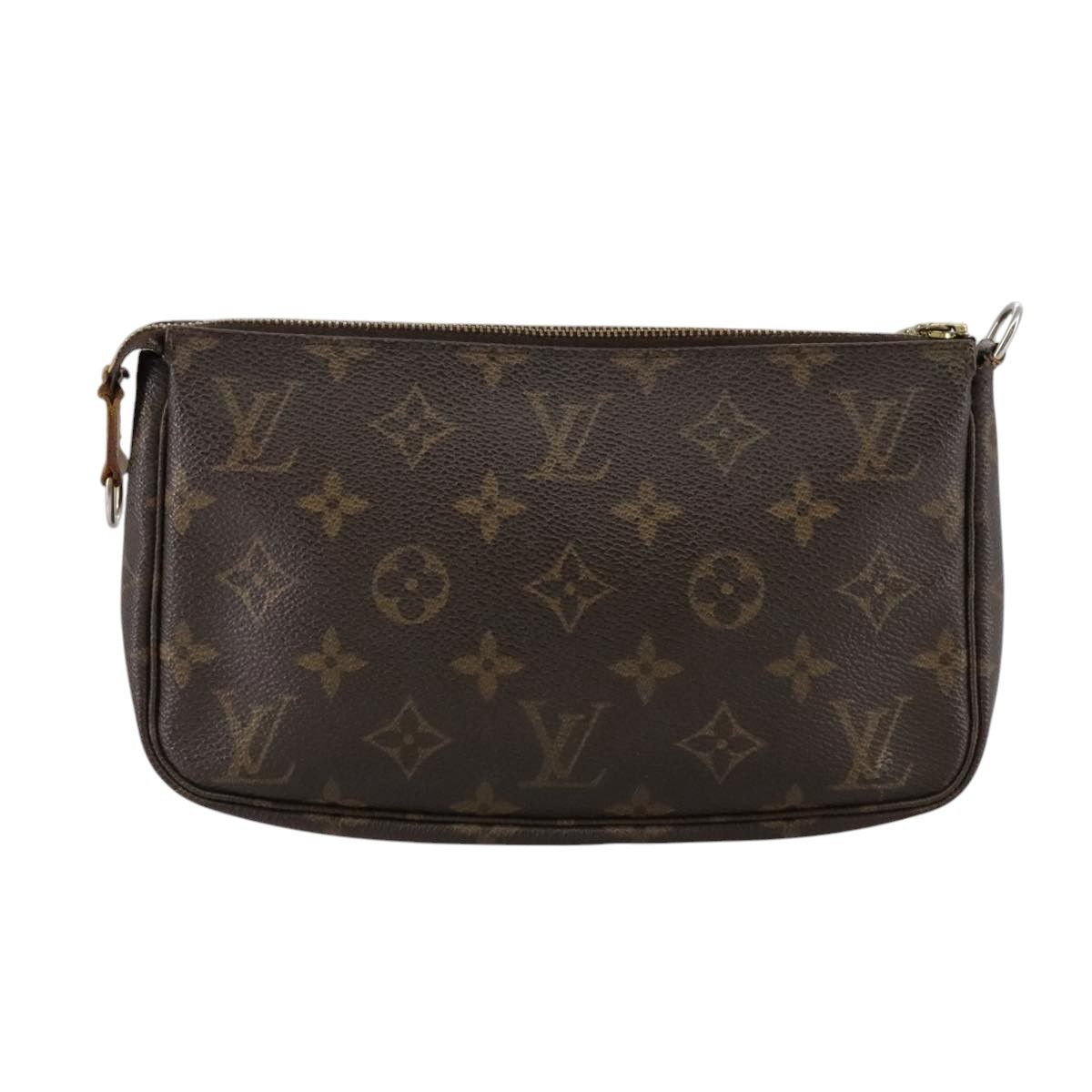 Louis Vuitton Pochette Accessoire Brown Canvas Clutch Bag (Pre-Owned) Size ONE SIZE - 1 Thumbnail