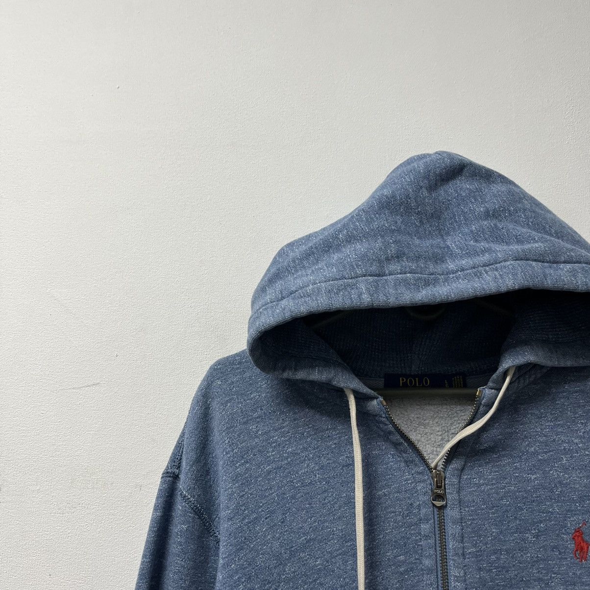 Polo Ralph Lauren Polo Ralph Lauren Zip Up Hoodie Vintage Designer Luxury Y2k Size US L / EU 52-54 / 3 - 3 Thumbnail