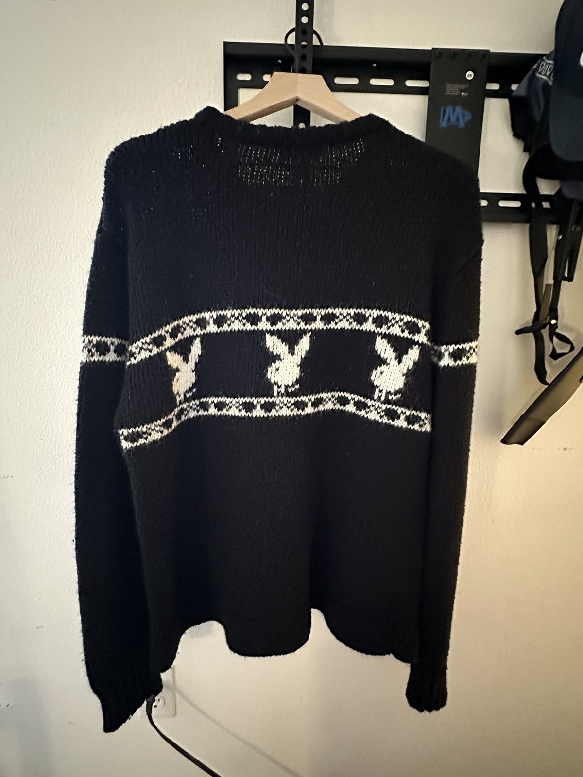 Playboy PLAYBOY Knit Sweater Size US XL / EU 56 / 4 - 2 Thumbnail