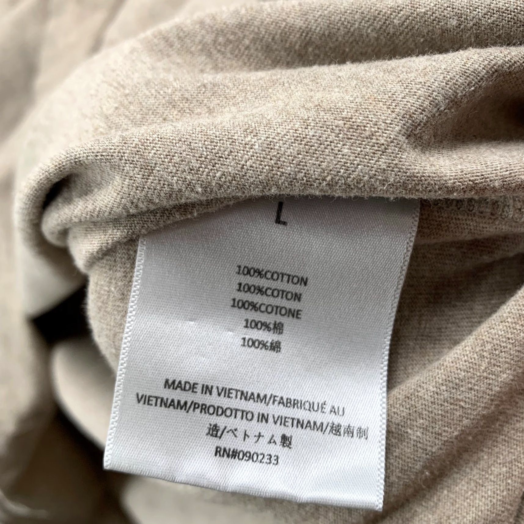 Fear of God Fear of God ESSENTIALS T Shirt Mens Large Brown Hip Hop Shirt Size US L / EU 52-54 / 3 - 6 Thumbnail
