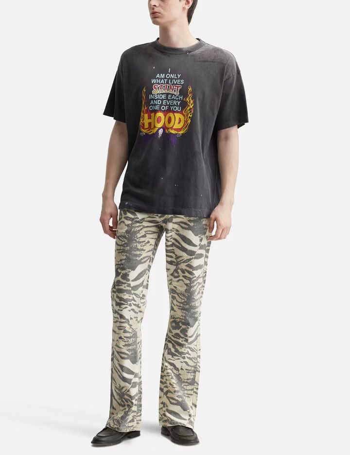 Neighborhood × Saint Michael o1mle0326 Saint Michael x Neighborhood Hood Tee Shirt Black Size US S / EU 44-46 / 1 - 4 Thumbnail