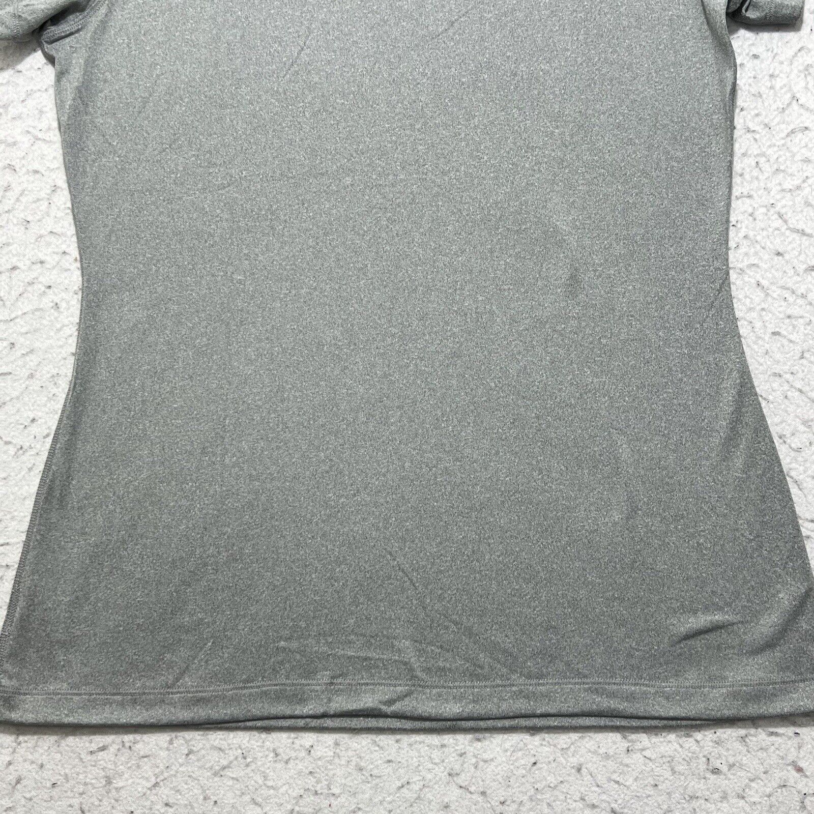 Under Armour Under Armour HeatGear Short Sleeve Athletic Gray T Shirt Size L / US 10 / IT 46 - 12 Thumbnail