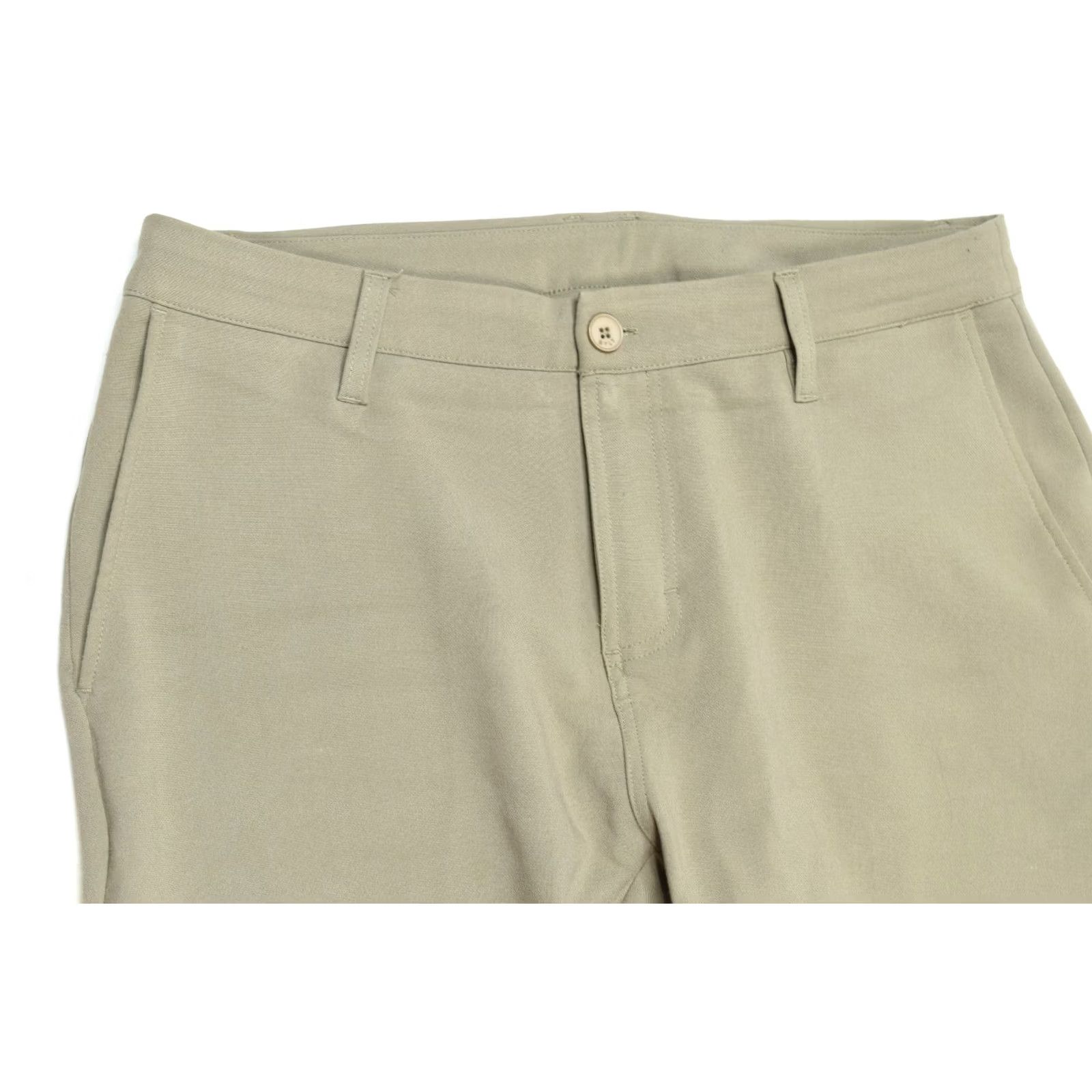 Vintage BYLT Executive Pants Mens 32 Beige Khaki Lightweight Stretch Slim Fit Pants Size US 32 / EU 48 - 3 Thumbnail