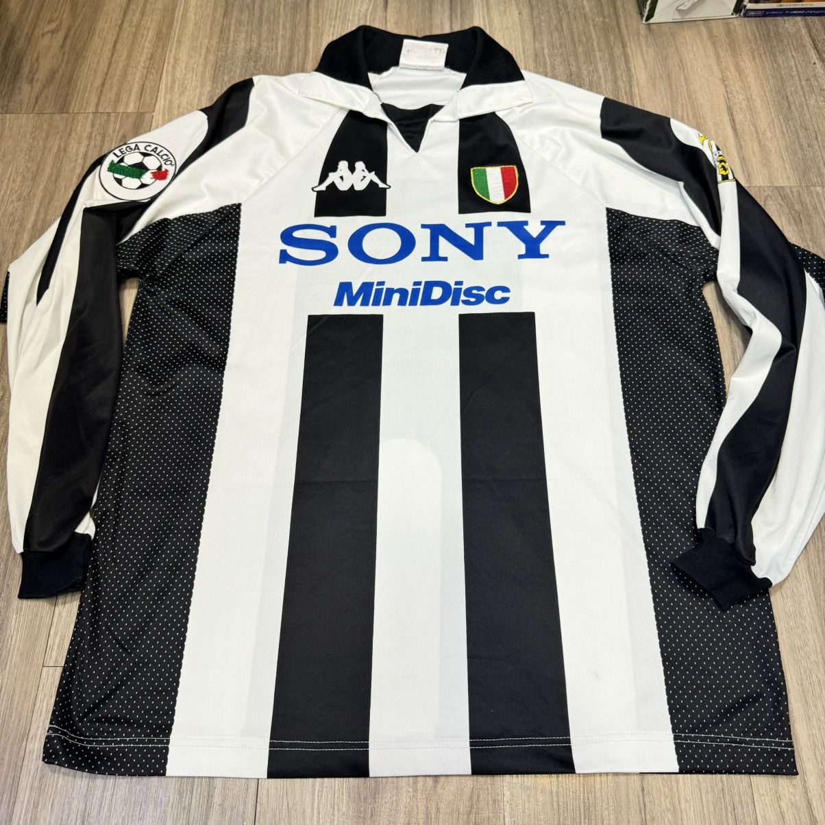 Vintage Juventus 97/98 longsleeves home shirt #21 zidane Size US XL / EU 56 / 4 - 1 Thumbnail