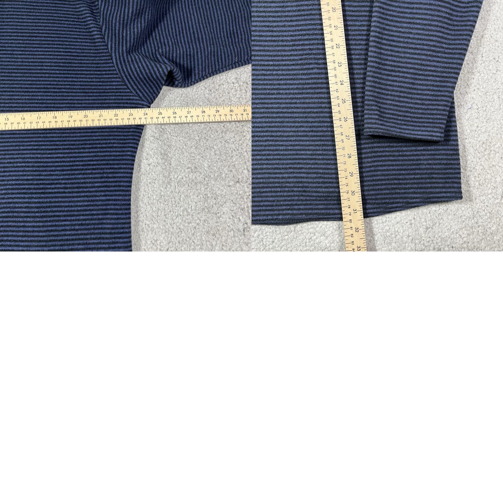Patagonia Patagonia Capilene 1/4 Zip Mens L Blue Stripe Pullover Fleece VTG 1998 USA Windbreaker 90s Size US L / EU 52-54 / 3 - 9 Thumbnail