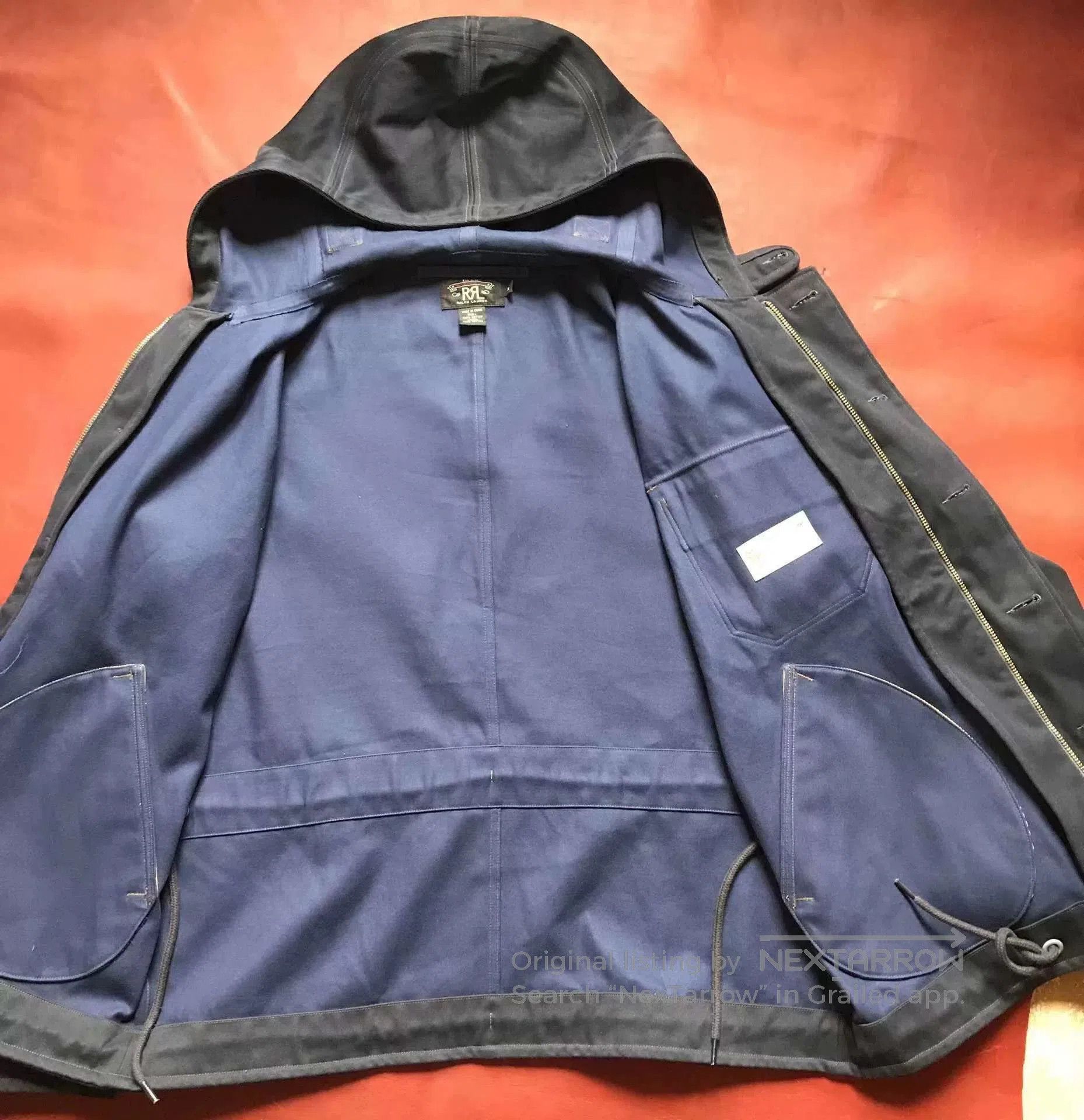RRL Ralph Lauren vintage rrl xl hooded deck jacket. Size US XL / EU 56 / 4 - 3 Thumbnail