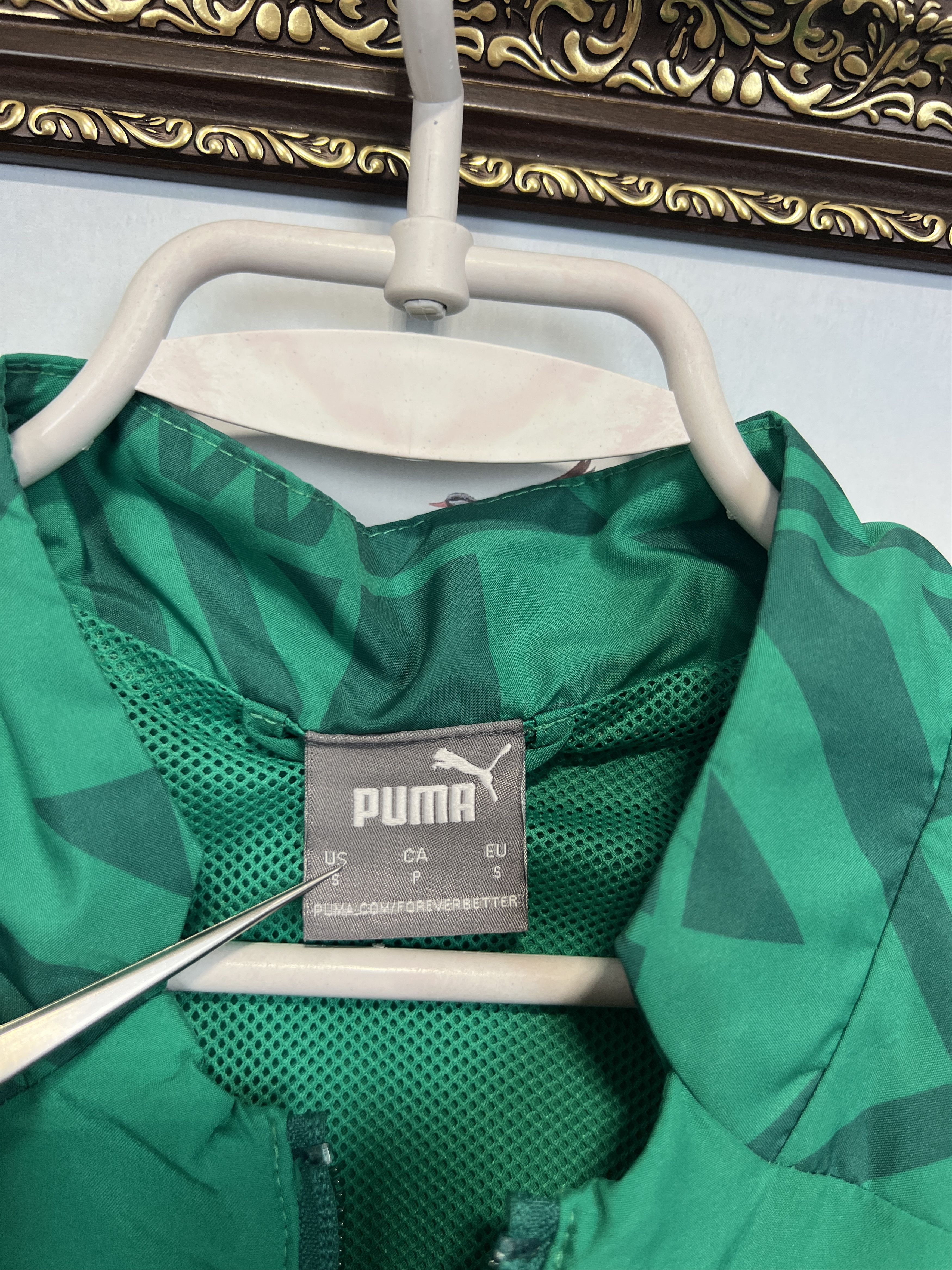 Puma Puma Monchengladbach Football Jacket Soccer Track Top Zip Size US S / EU 44-46 / 1 - 7 Thumbnail