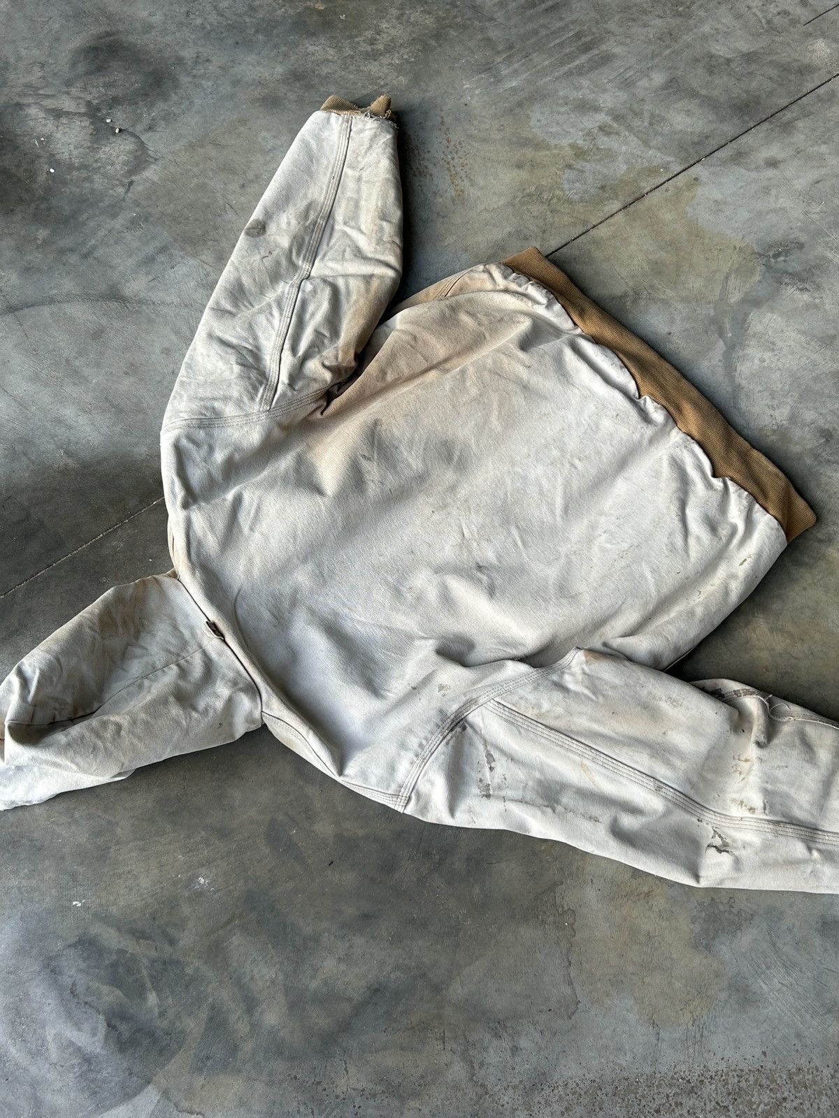 Carhartt Carhartt Workwear jacket with heavy distressing Size US L / EU 52-54 / 3 - 5 Thumbnail