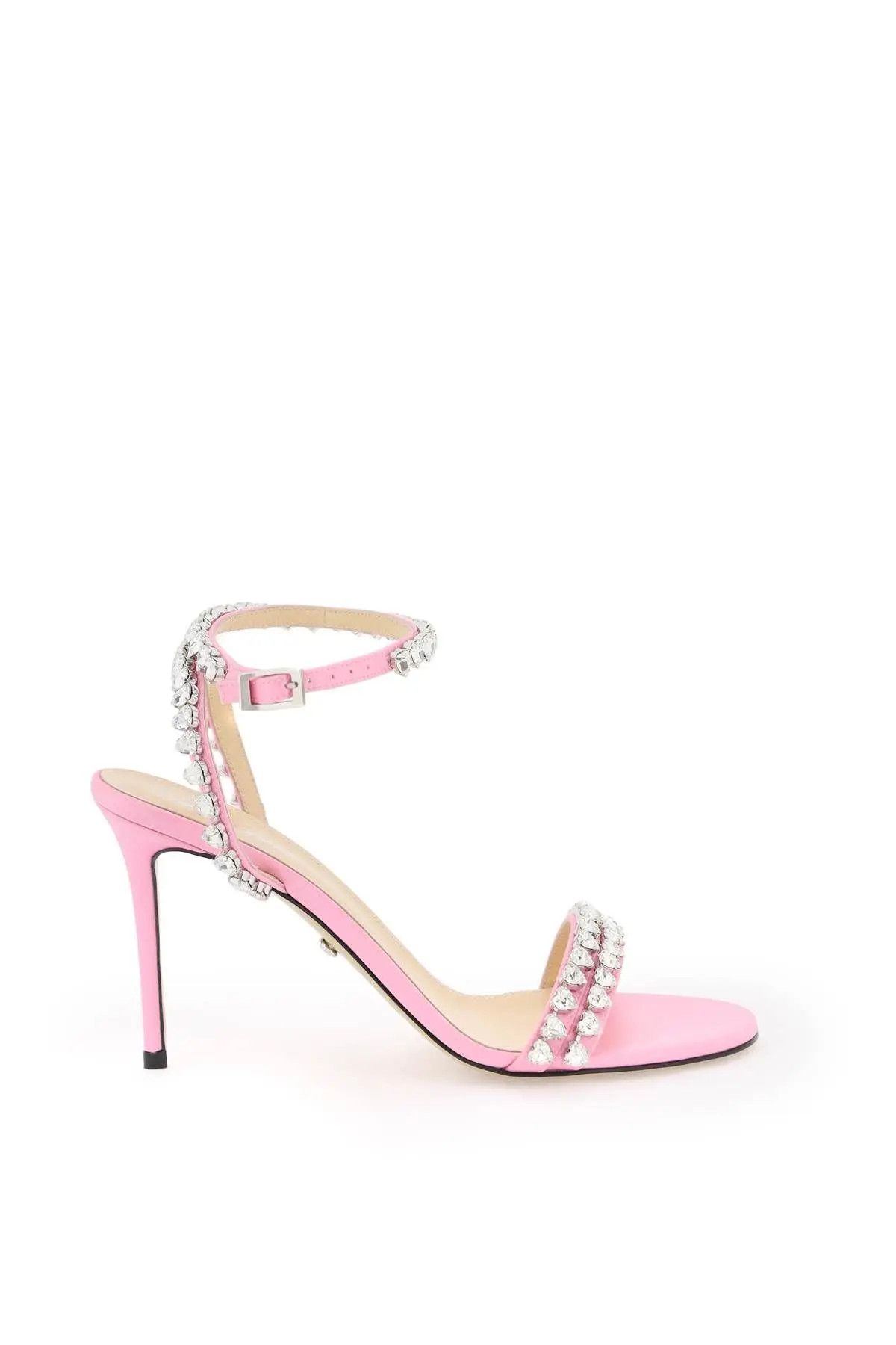 image of Mach&mach O1S22I1N1223 Audrey Sandals In Pink, Women's (Size 7)