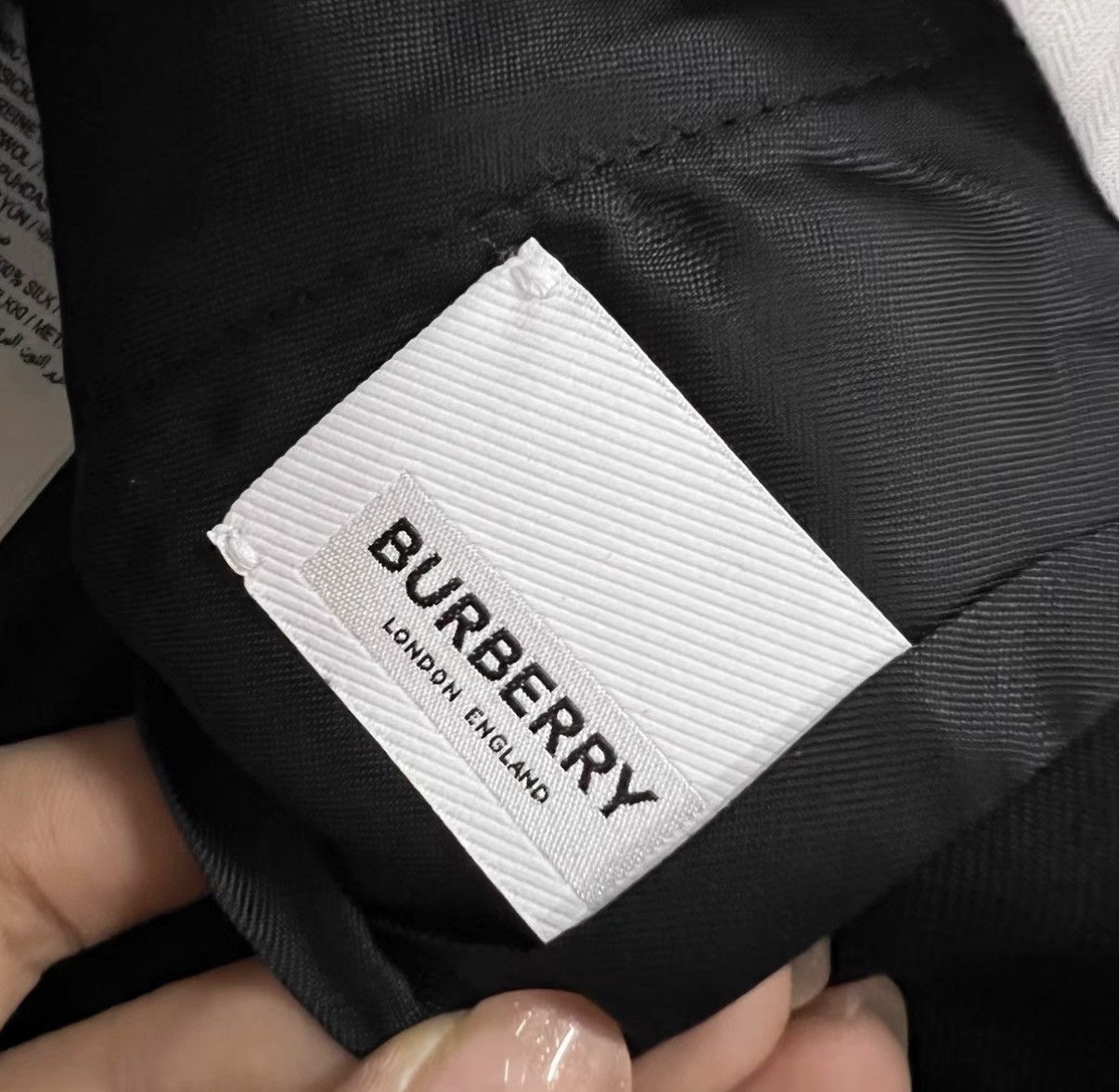 Burberry Burberry Black Split Hem Wide-leg Pants J41 Size 25" / US 0 / IT 36 - 3 Thumbnail