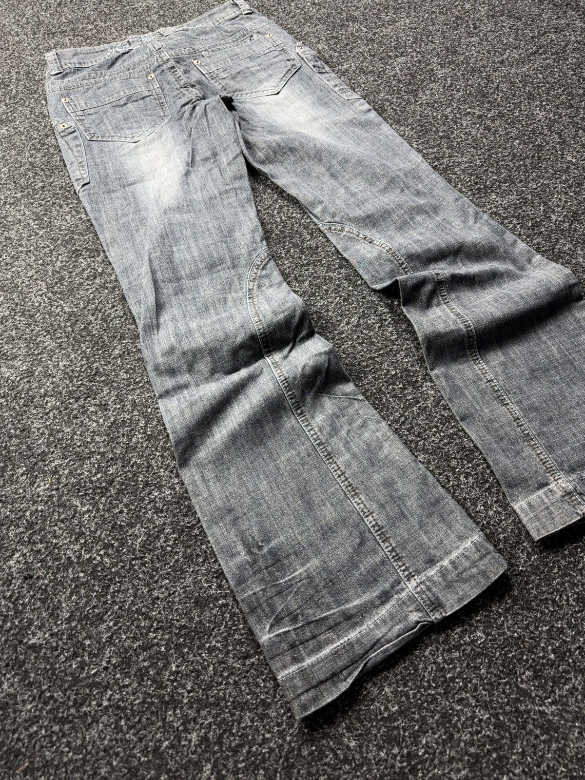 KangaROOS Retro 90s KangaROOS Y2K utility wide leg faded denim jeans Size 28" / US 6 / IT 42 - 10 Thumbnail