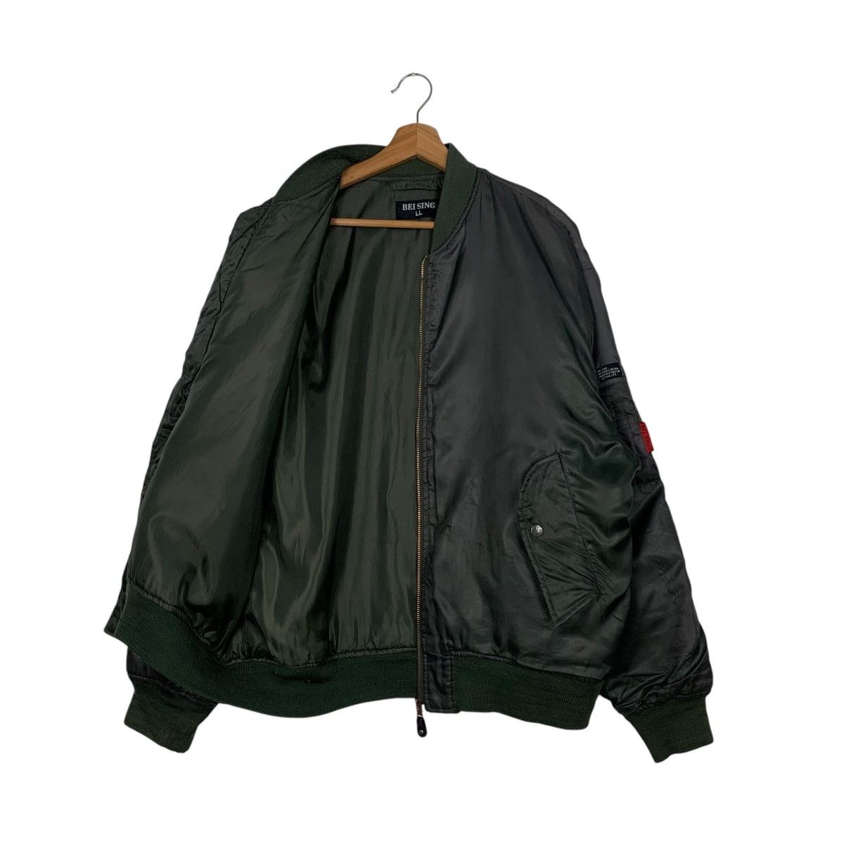 Japanese Brand BEI SING Work Bomber Jacket #1994-C87 Size US L / EU 52-54 / 3 - 9 Thumbnail