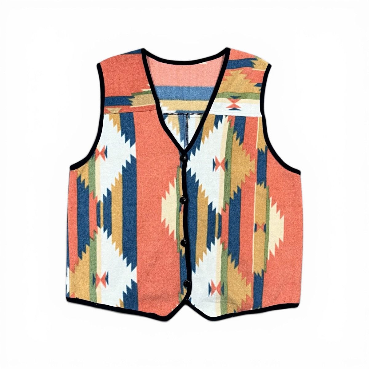 Japanese Brand Polar Vest Navajo Size US M / EU 48-50 / 2 - 1 Thumbnail