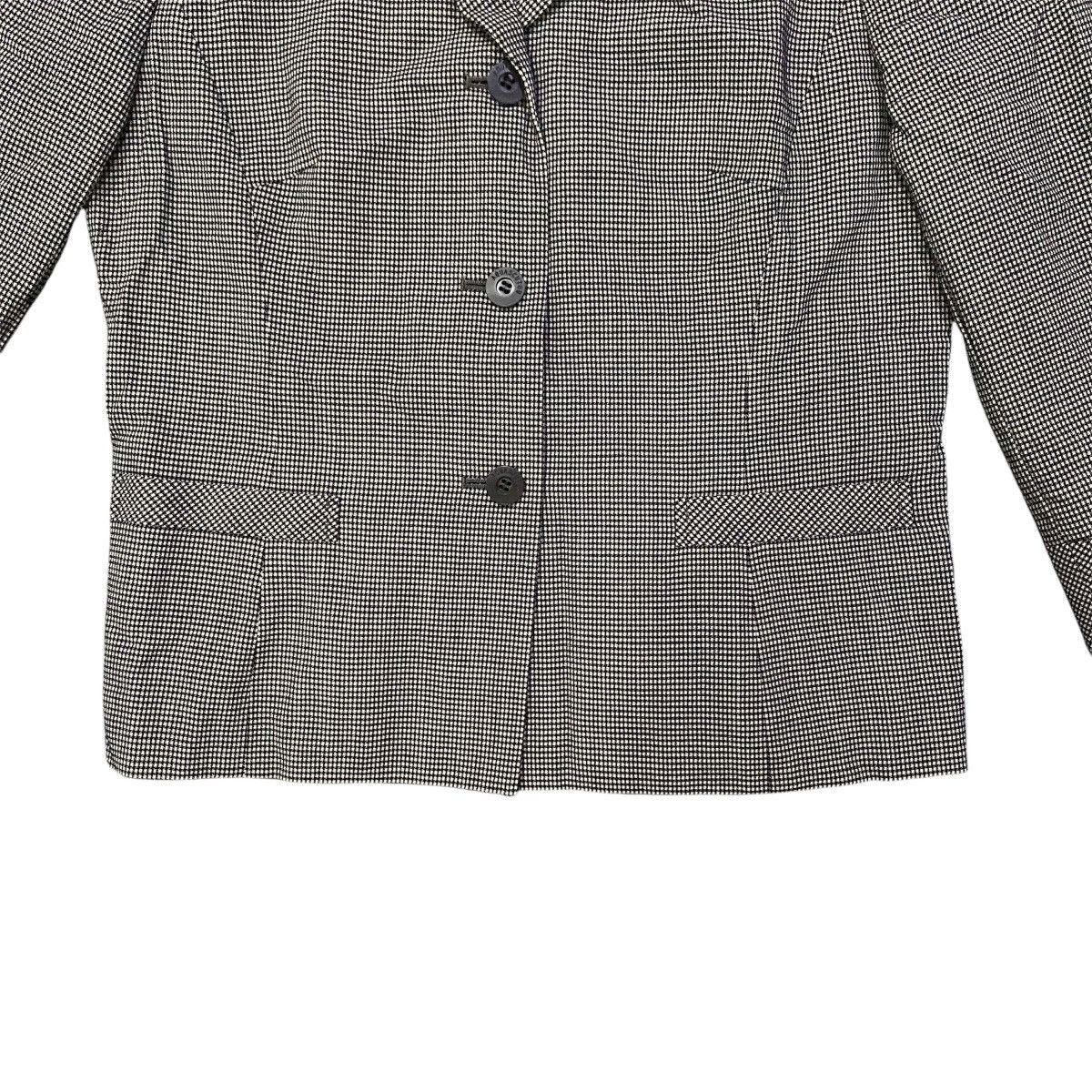 Aquascutum Aquascutum Japan Mini Check Wool Blazer – Archival Tailoring Size 34S - 6 Thumbnail