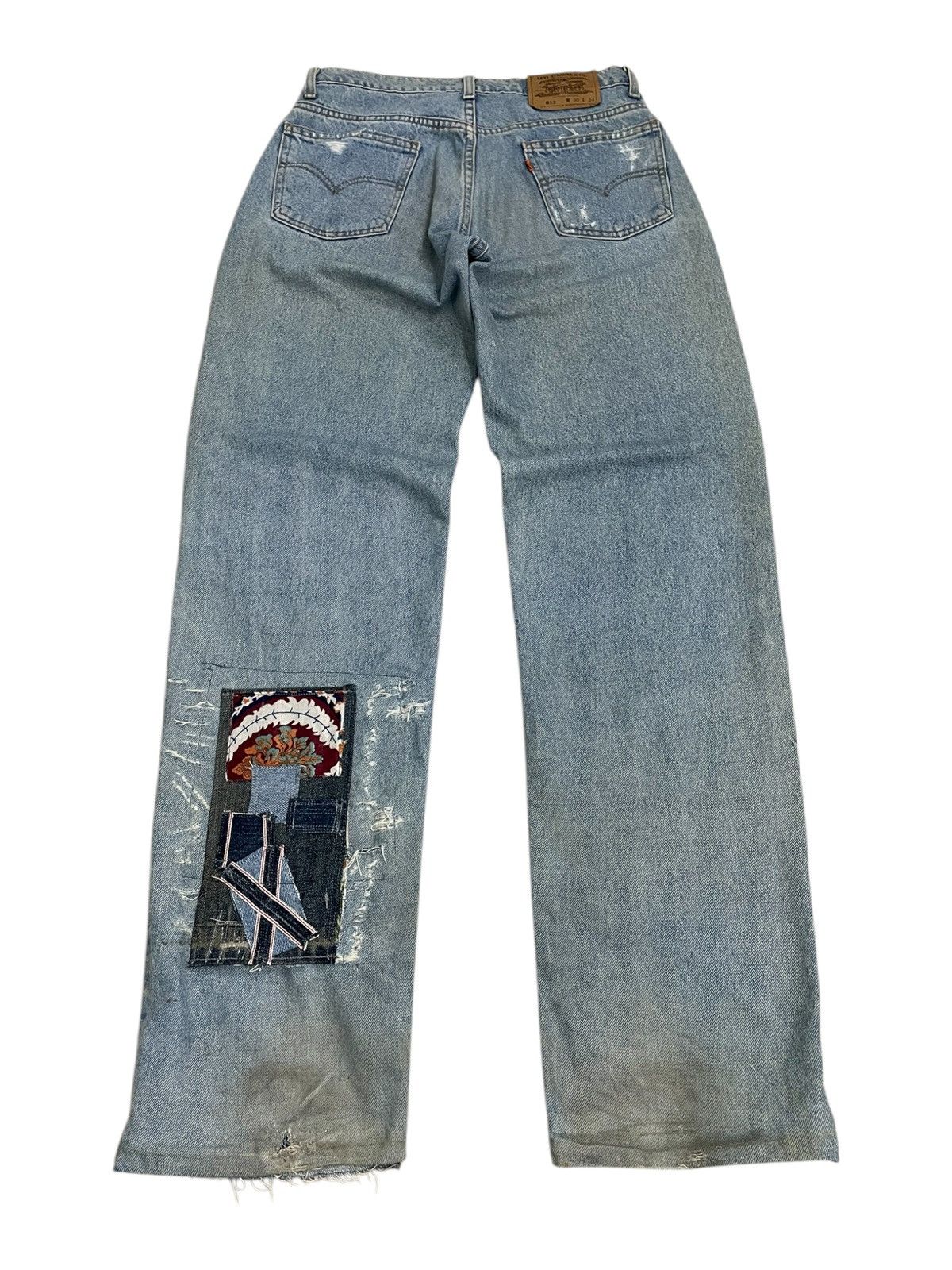 Levi's Levis Orange Tab Local Designer Art Life Selvedge Rework Size US 30 / EU 46 - 2 Thumbnail