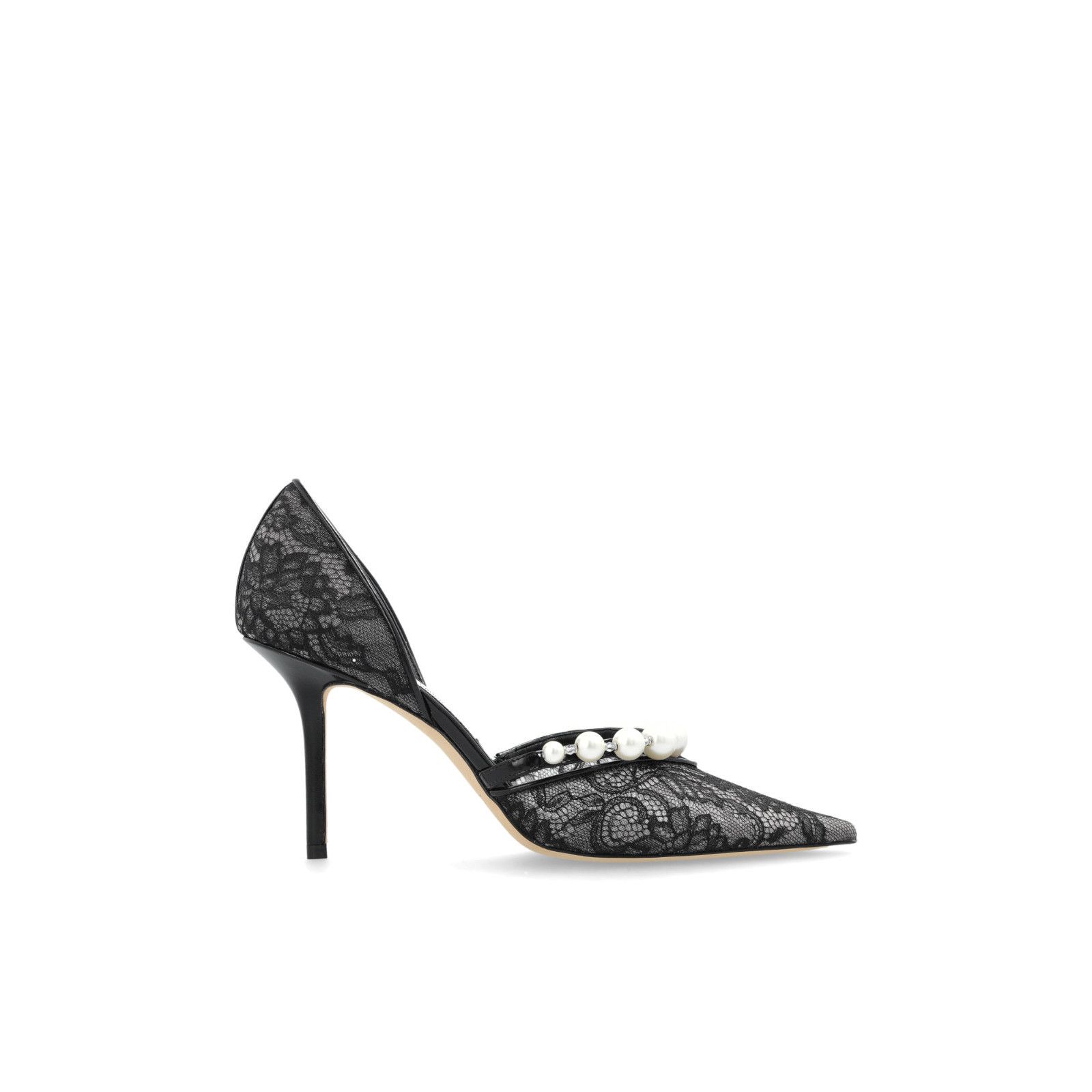 JIMMY CHOO 'Aurelie 85' Black Heeled Shoes New & Authentic (