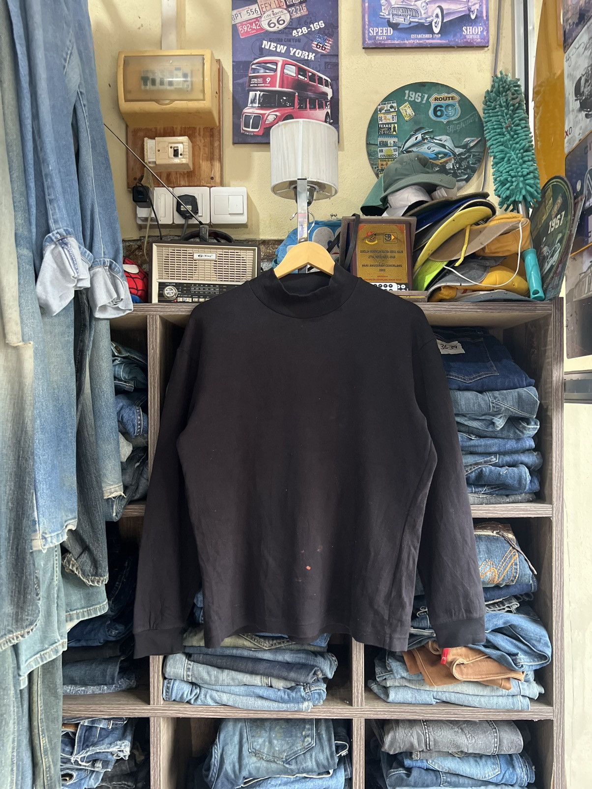 Lemaire × Uniqlo 🔥Uniqlo U Lemaire Mockneck Long Sleeve Size US M / EU 48-50 / 2 - 1 Thumbnail