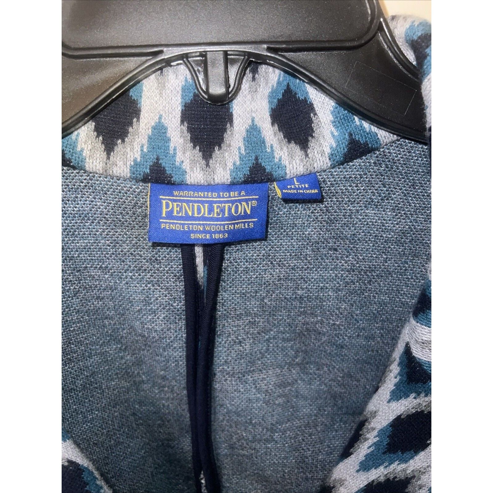 Pendleton Pendleton Blazer Suit Jacket Sport Coat Women's Large Blue Size L / US 10 / IT 46 - 2 Thumbnail