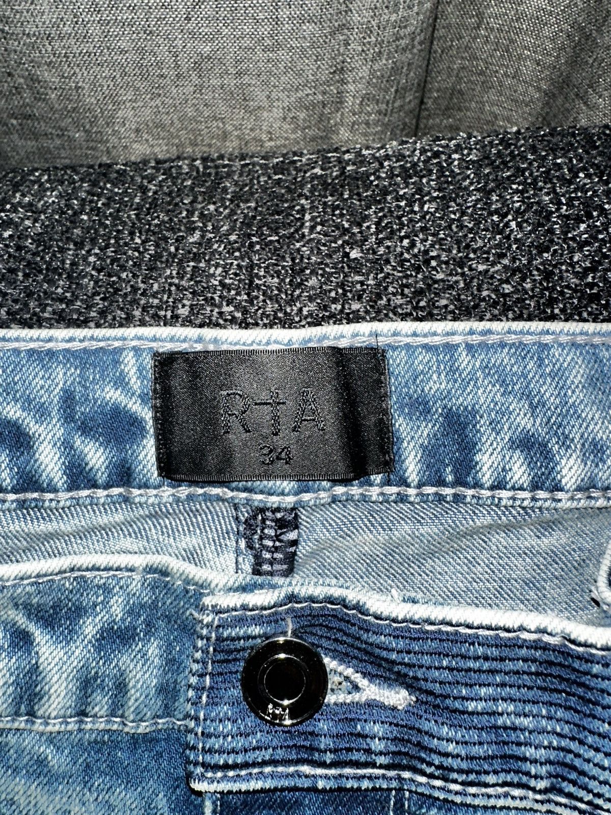 Rta RTA Denis Jean Distressed Retails for $240 Size US 34 / EU 50 - 5 Thumbnail
