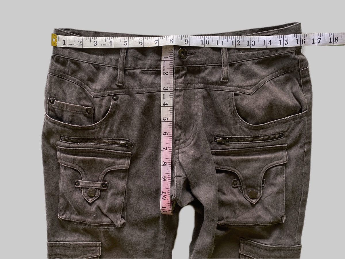If Six Was Nine × Japanese Brand Slimfit Multipocket Cargo Pants Size US 32 / EU 48 - 4 Thumbnail