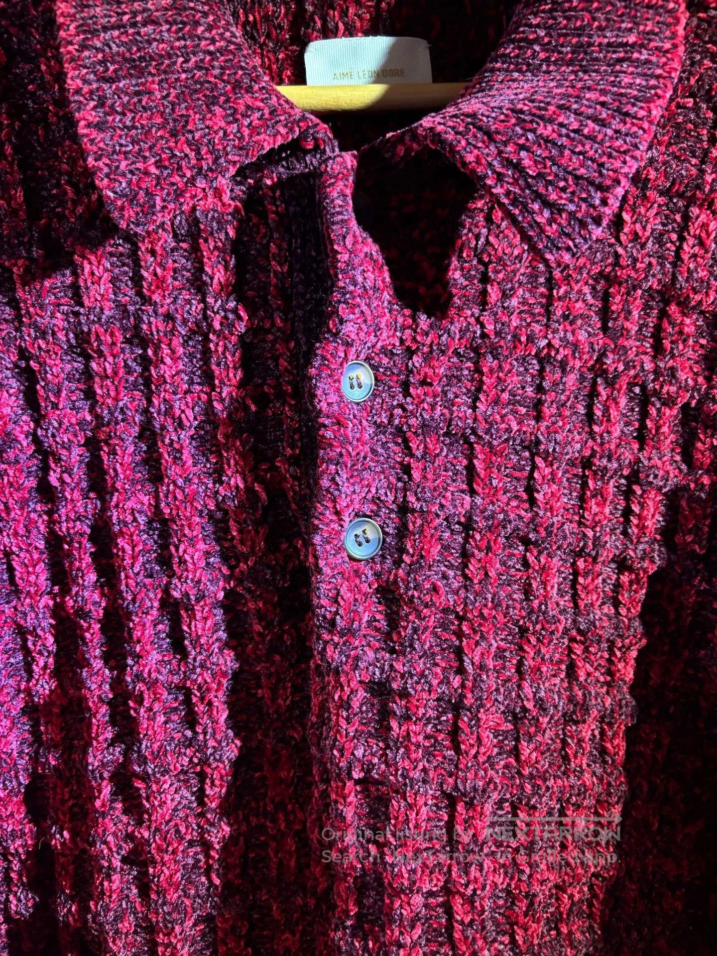 Aime Leon Dore Aime Leon Dore Open Collar Sweater. Size US L / EU 52-54 / 3 - 3 Thumbnail