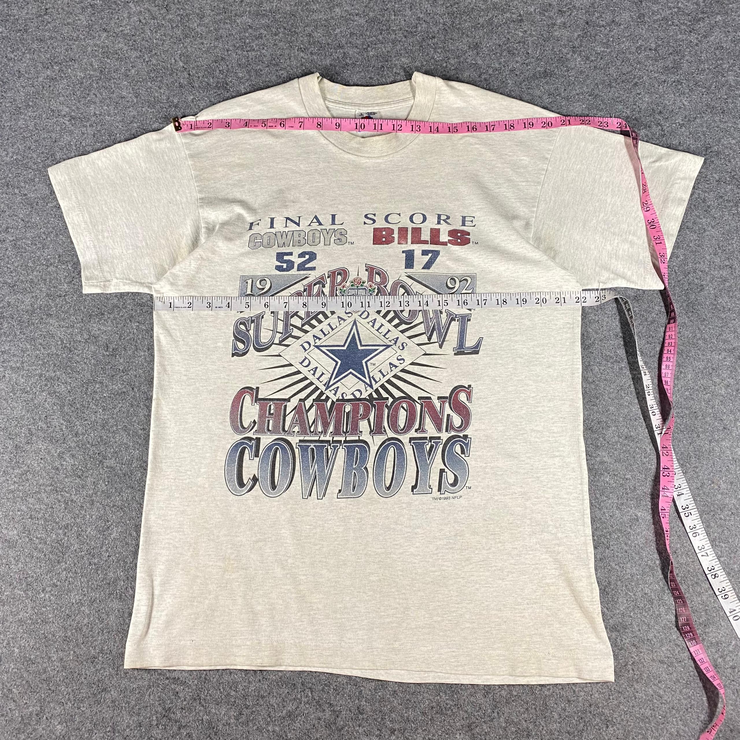 Vintage Vintage Final Bowl Champions Cowboy Tshirt Size US L / EU 52-54 / 3 - 2 Thumbnail