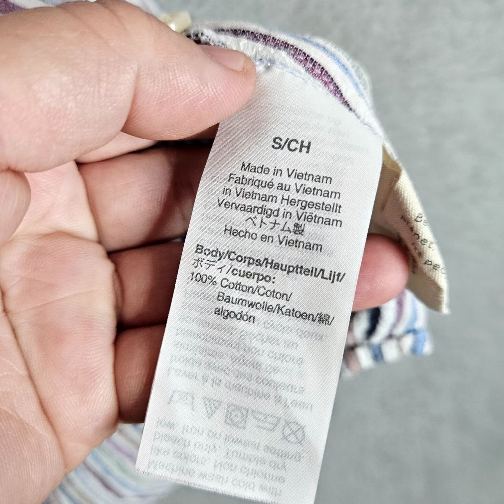 Madewell Madewell Button-Up Short Sleeve Striped Cotton Blouse Women S Regular Multicolor Shirt Size S / US 4 / IT 40 - 5 Thumbnail