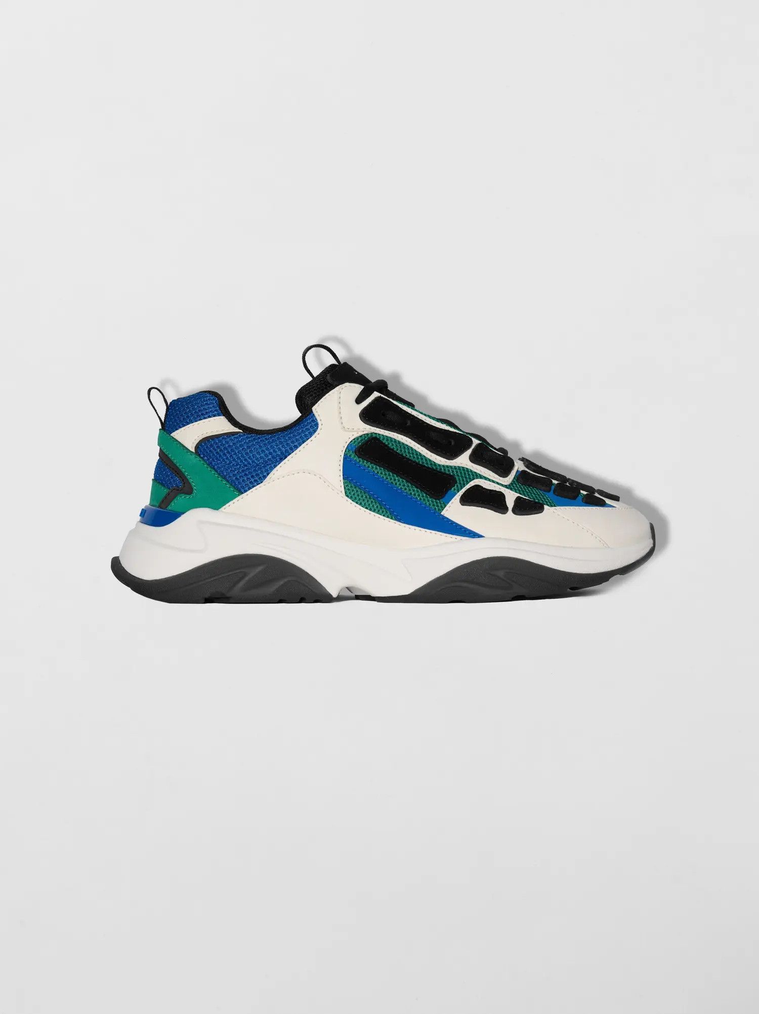 Amiri oc11z0225 Bone Runner Low-Top Sneakers in Multicolor Size US 14 / EU 47 - 1 Thumbnail